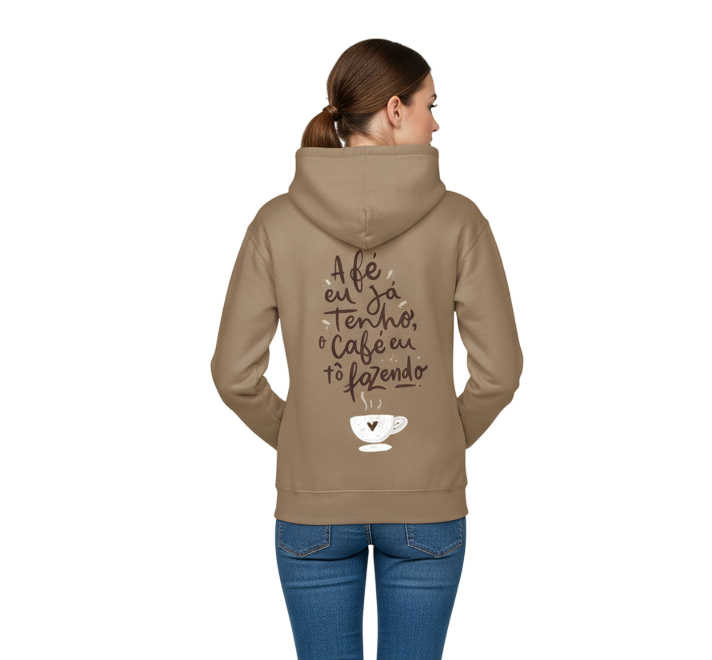 Casaco a fé ja tenho o café tô fazendo