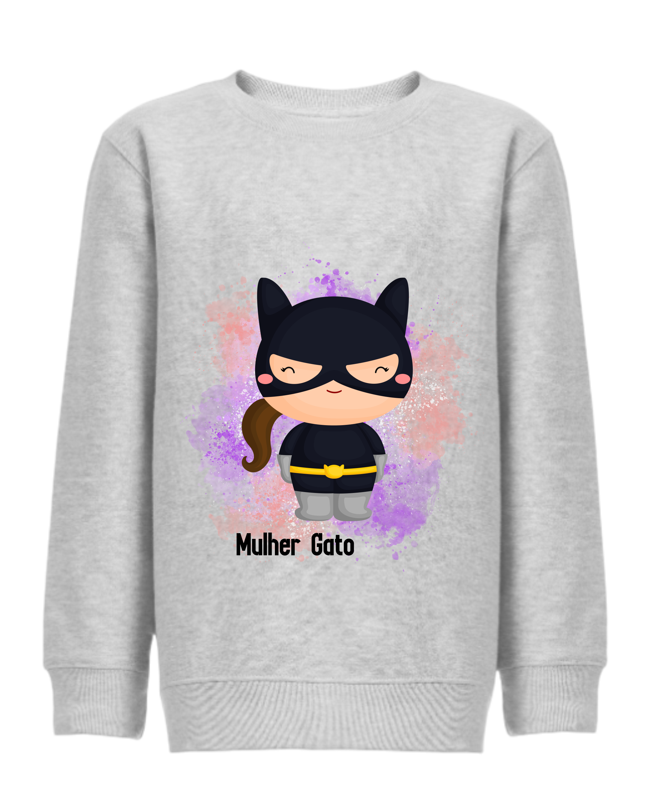 Sweatshirt Mulher gato