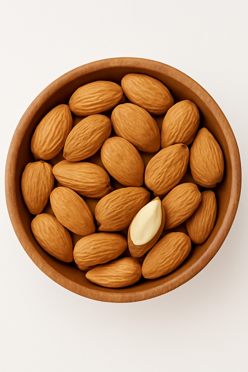 Whole almonds