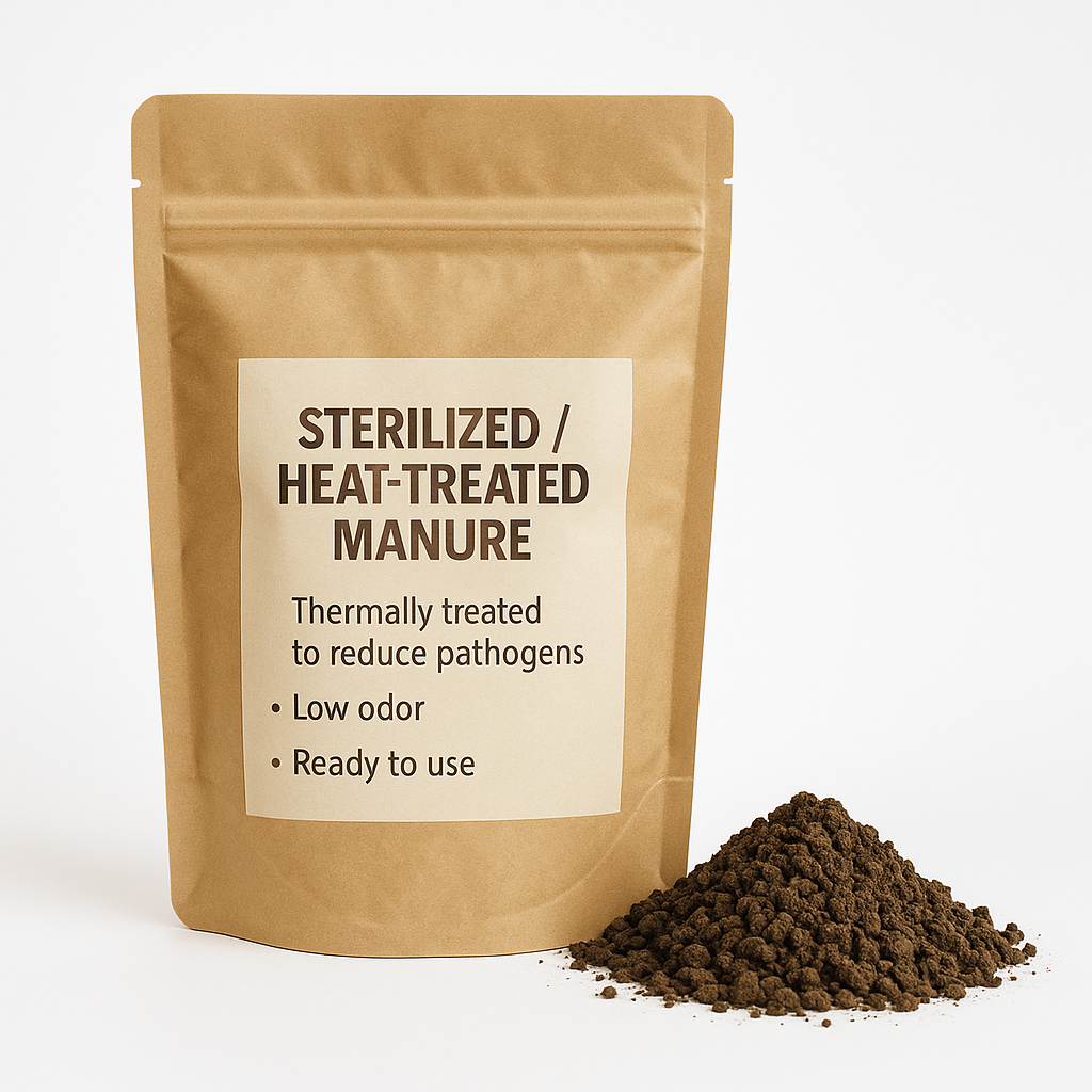 Sterilized Heat-Treated Manure