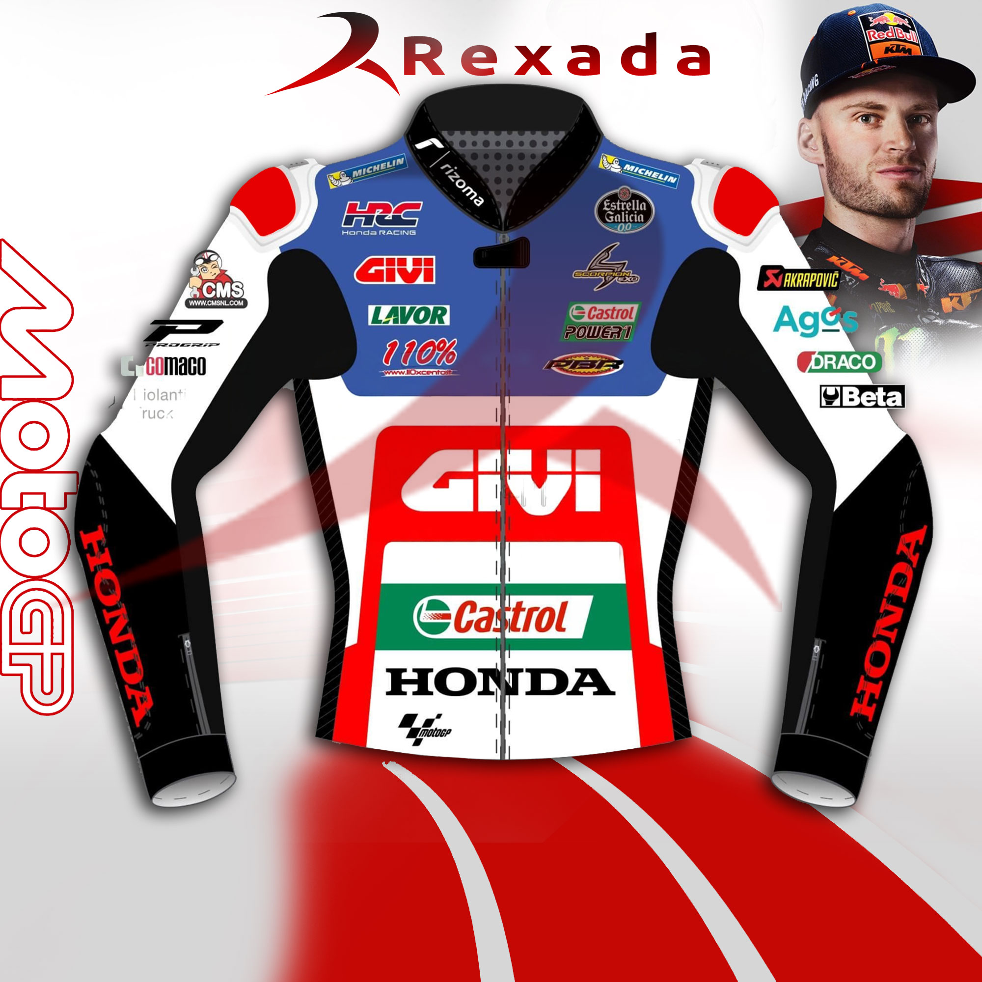Honda Jacket For Sale Alex Rins 2023