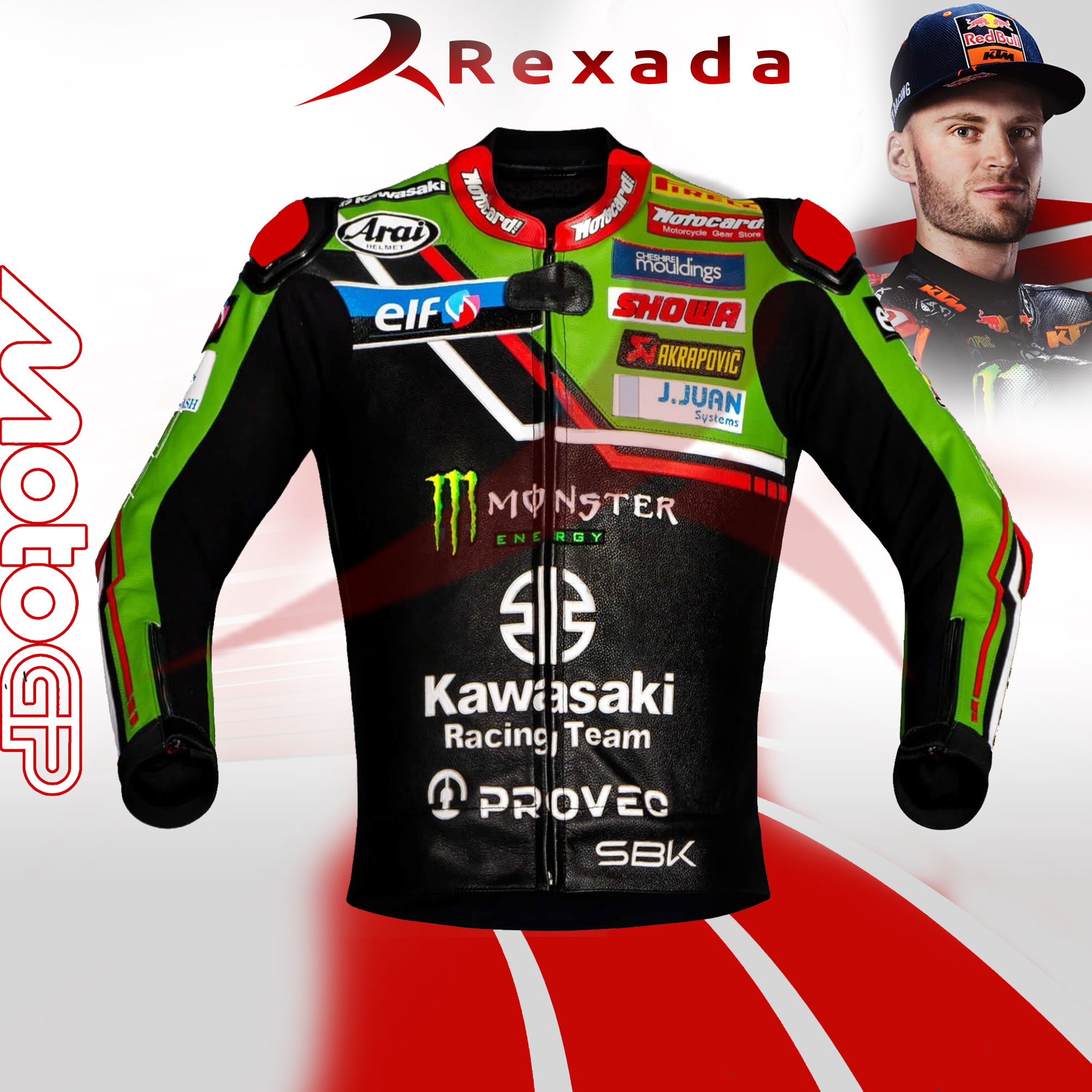 Kawasaki Rider Jacket Alex Lowes 2023