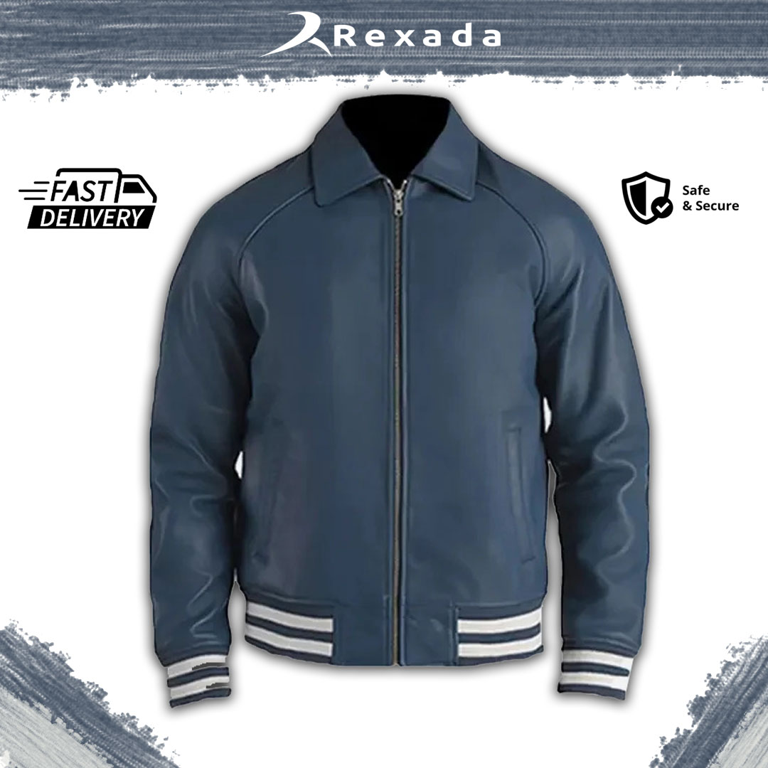The Rexada Amara Varsity Luxe Jacket redefines the classic varsity look with a touch of modern elegance and premium craftsmanship.