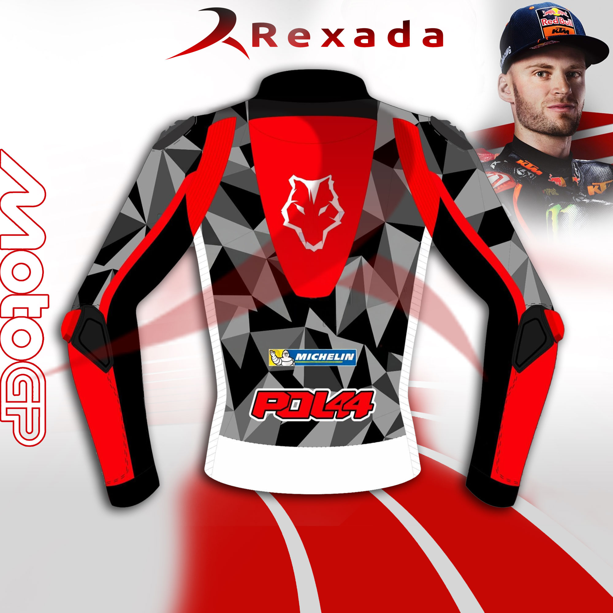 Camo Motorcycle Jacket Pol Espargaro 23