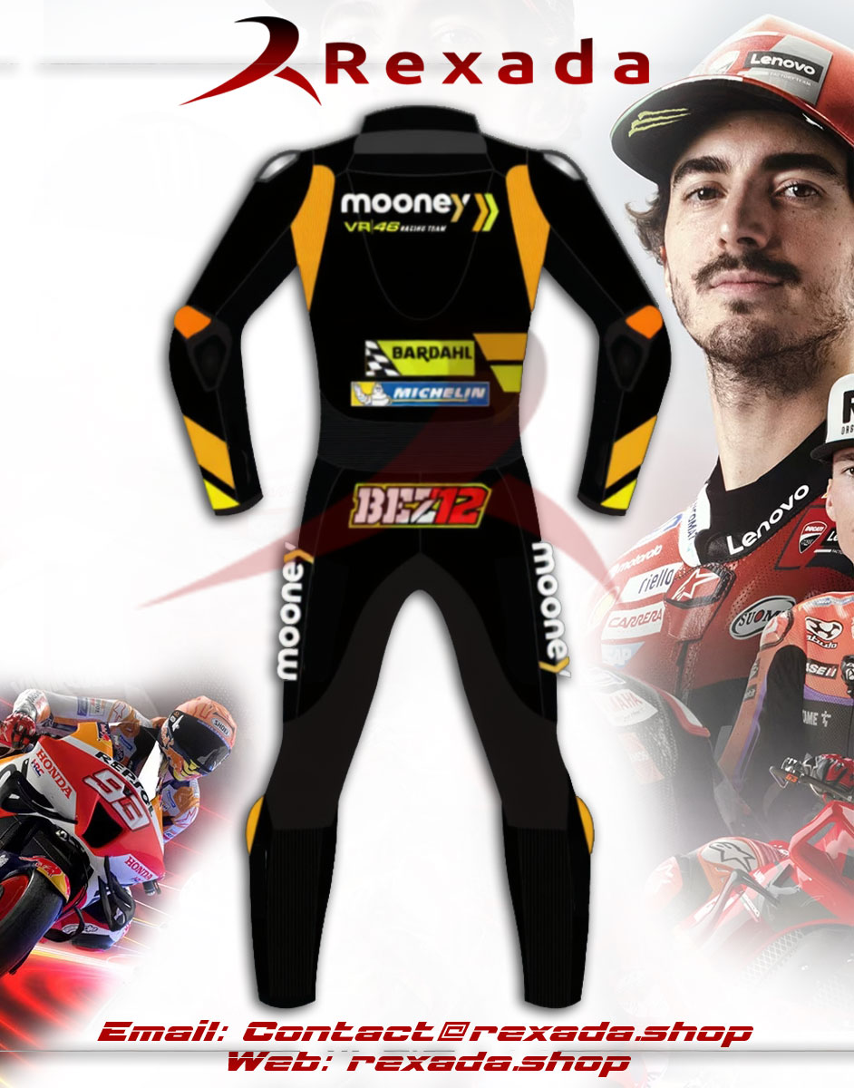 Black Motorcycle Suit Raul Fernandez 22