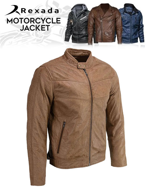 Men's-Saddle-‘Cafe-Racer’-Leather-Jacket
