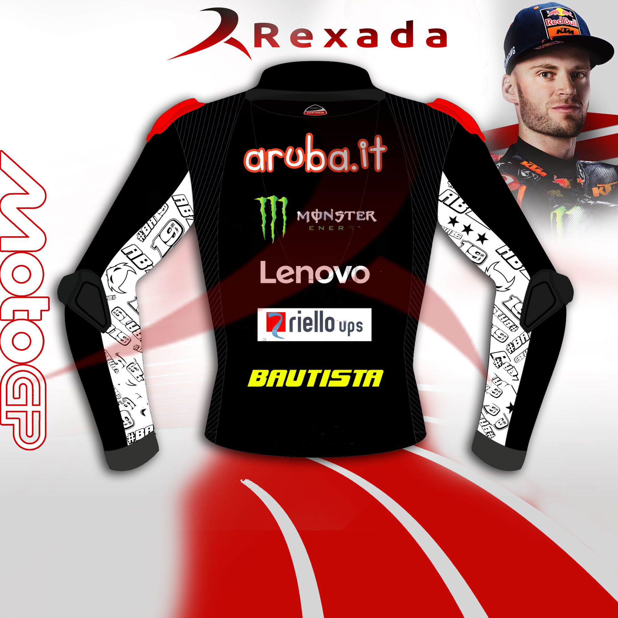 Super Moto Jacket Alvaro Bautista SBK 2025 WT