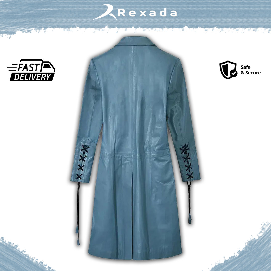 Rexada Valentina Women’s Genuine Leather Coat – Timeless Elegance & Modern Sophistication