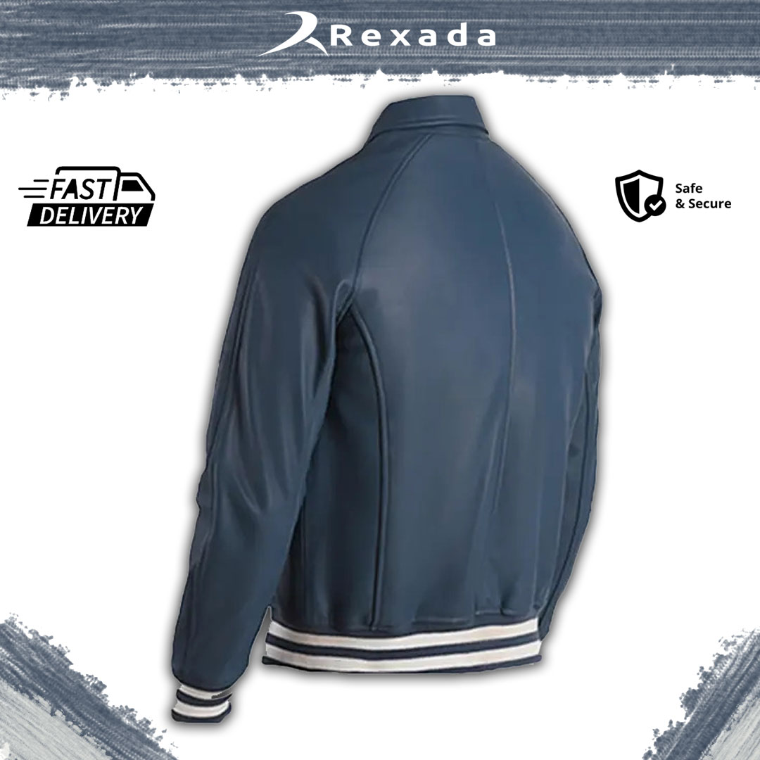 The Rexada Amara Varsity Luxe Jacket redefines the classic varsity look with a touch of modern elegance and premium craftsmanship.