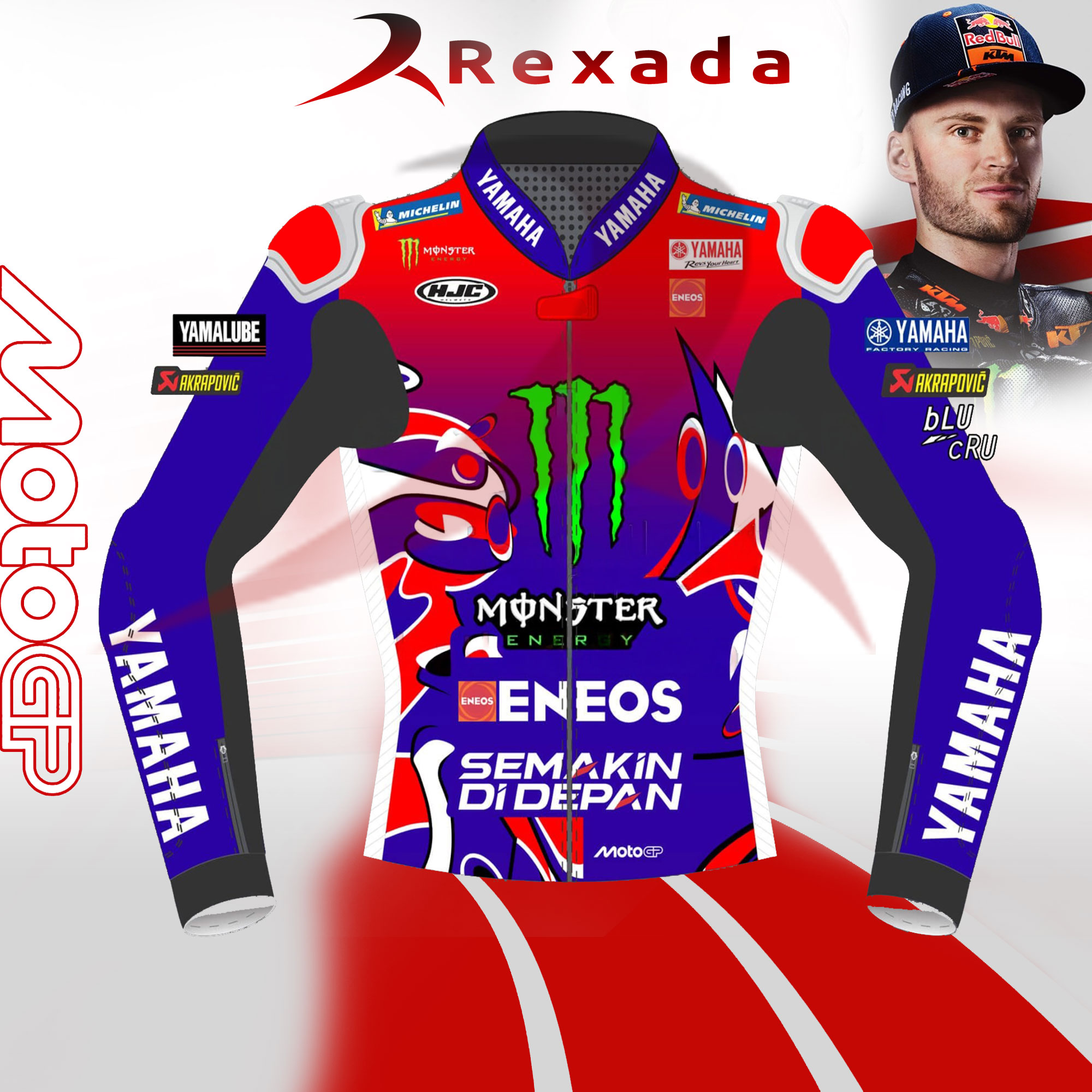 Fabio Quartararo Racing Jacket MotoGP 2025 Le Mans