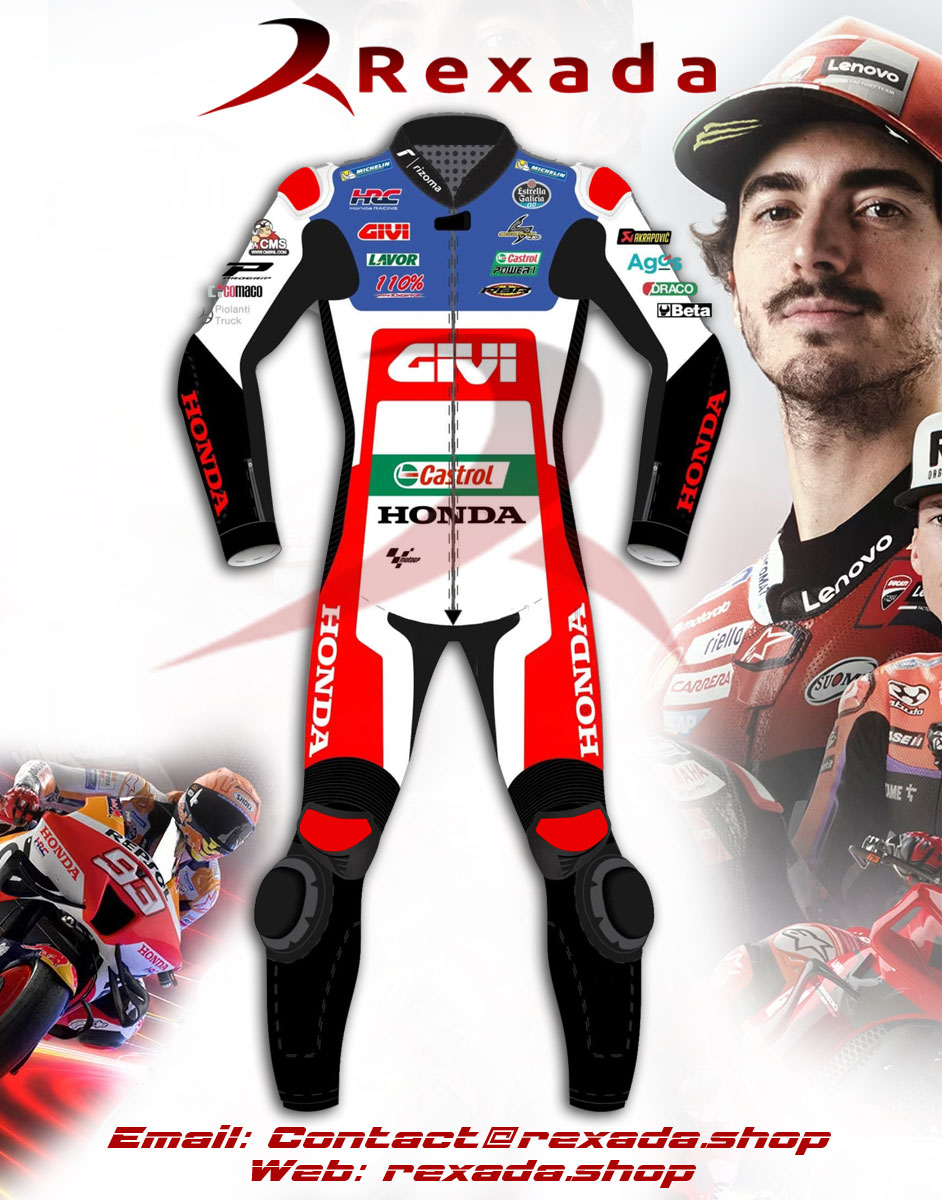 Leather Motorcycle Overalls Ducati 23 WT