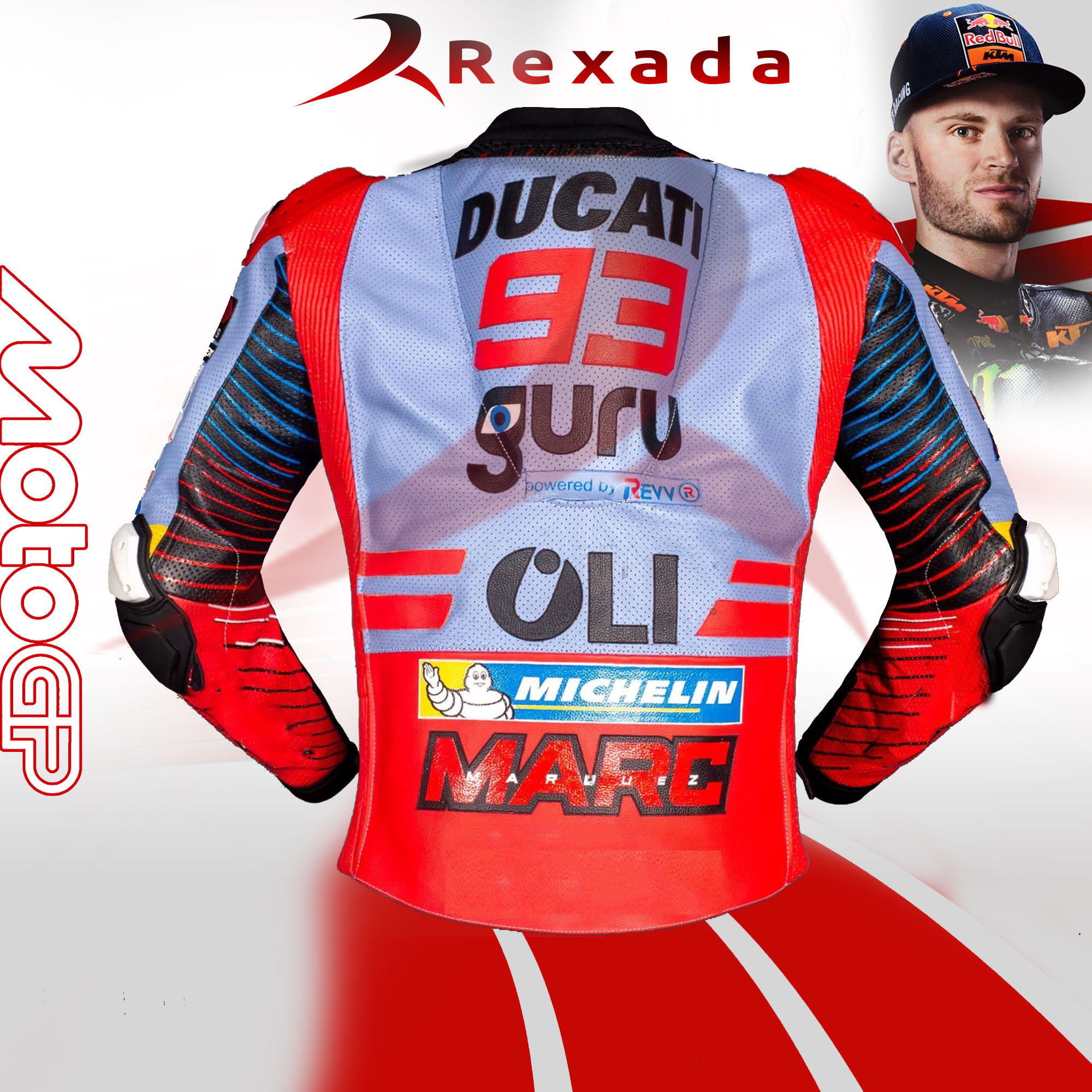 Ducati Red Jacket Marc Marquez 2024