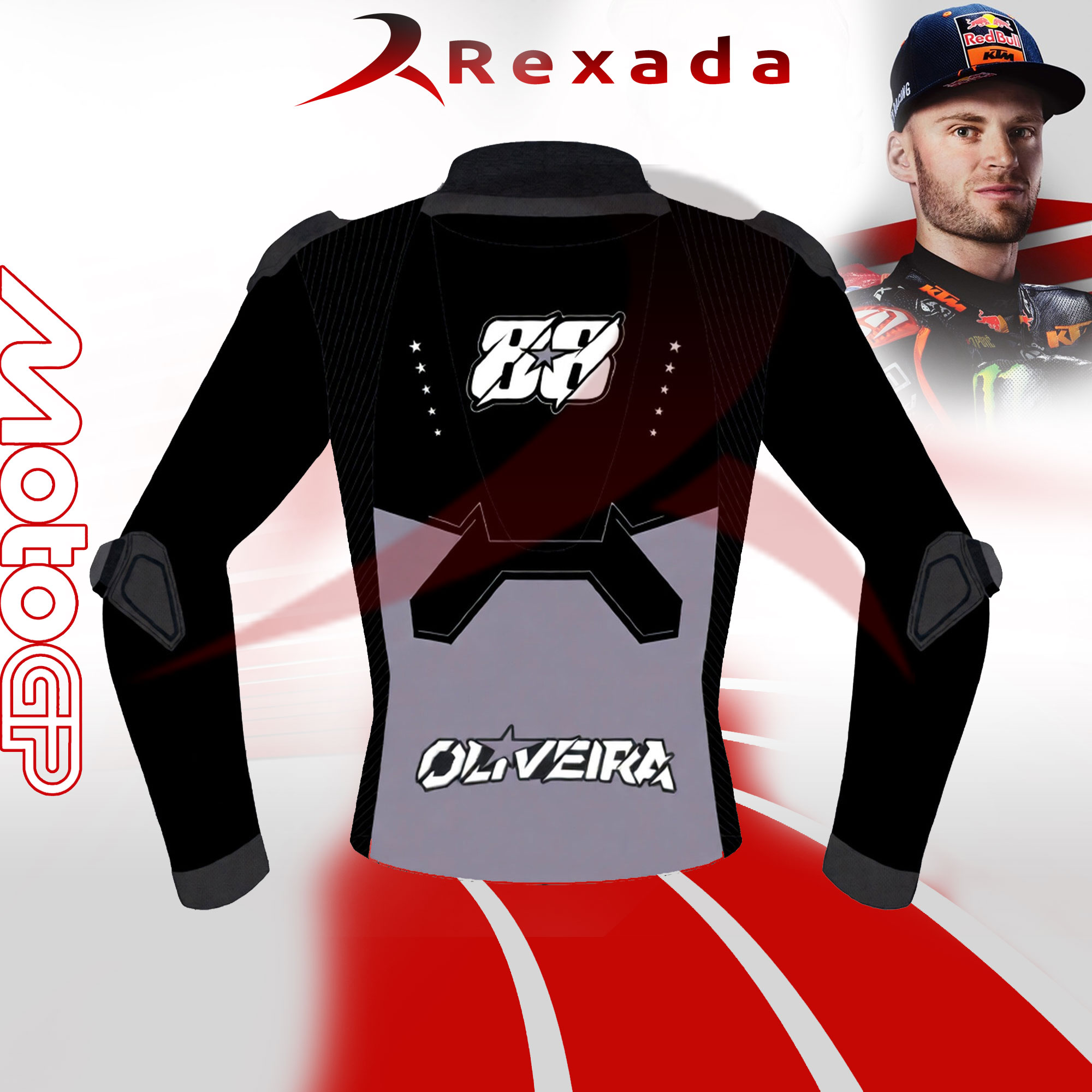 Racetrack Jacket Miguel Oliveira Winter Test 2024