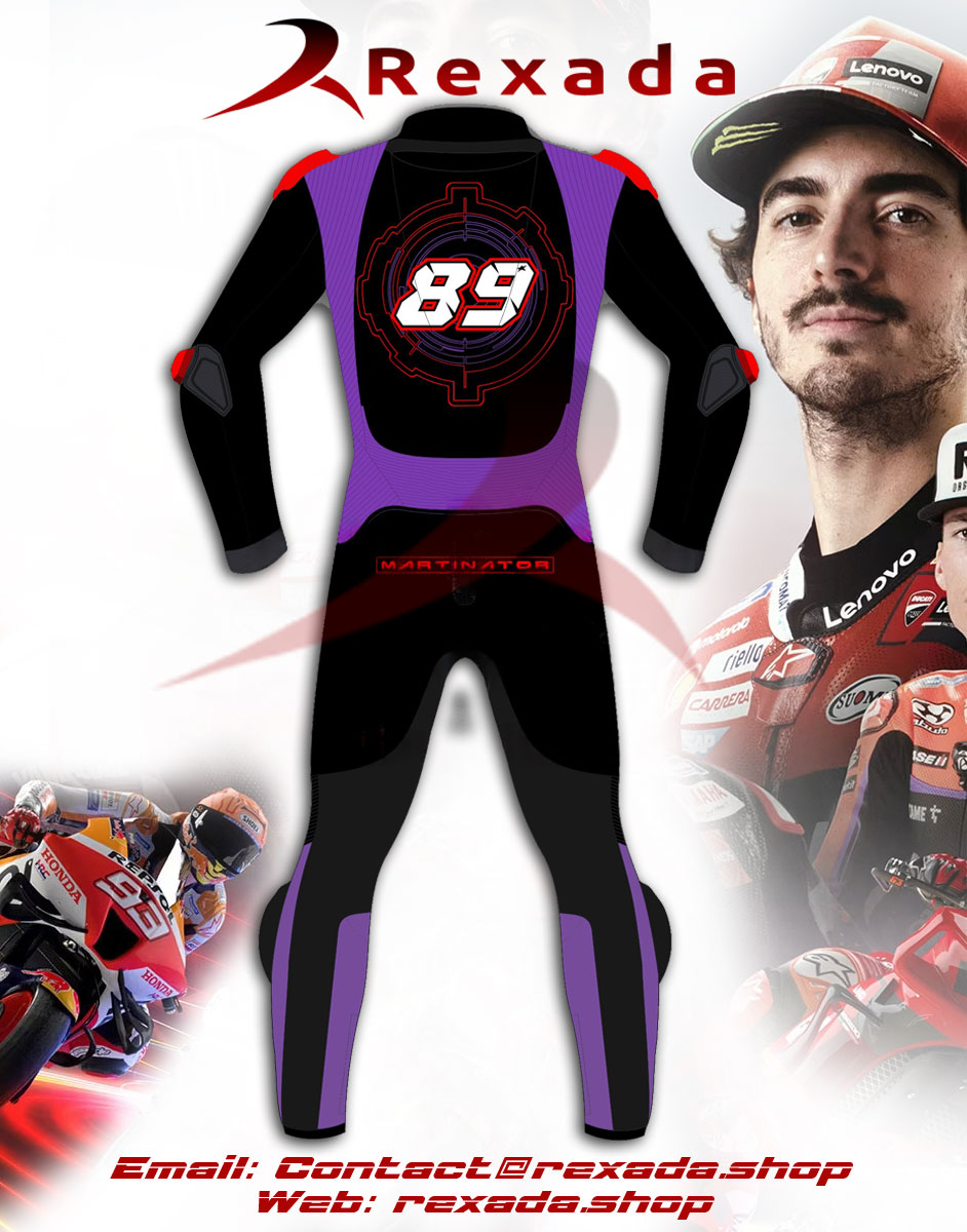 Jorge Martin Leathers Winter Test 2024