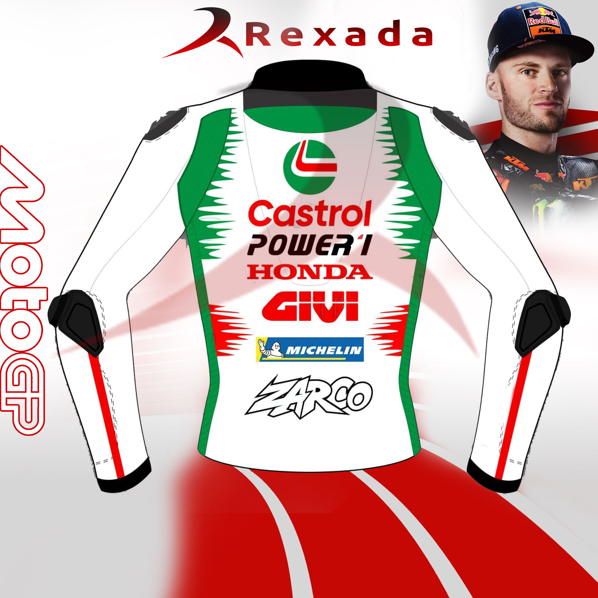 Castrol Honda Jacket Johann Zarco 2024