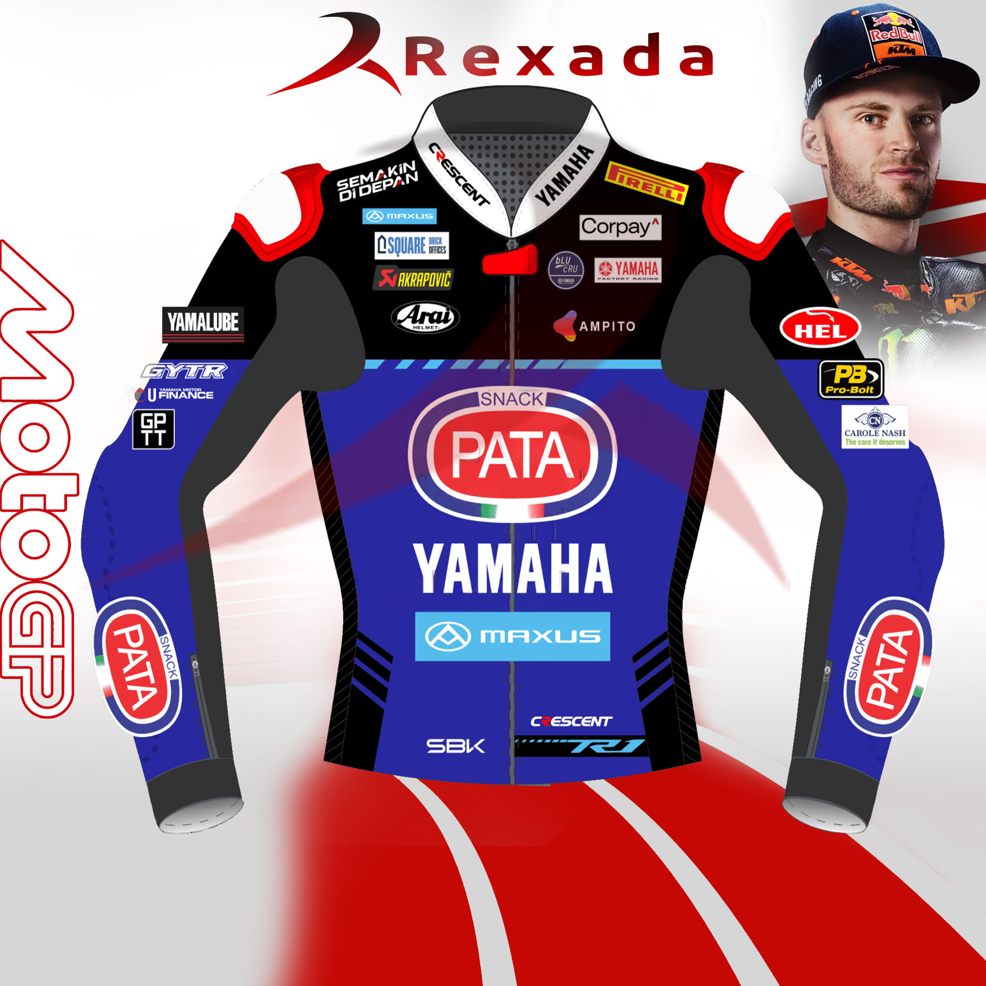Yamaha Moto Jacket Jonathan Rea SBK 2025