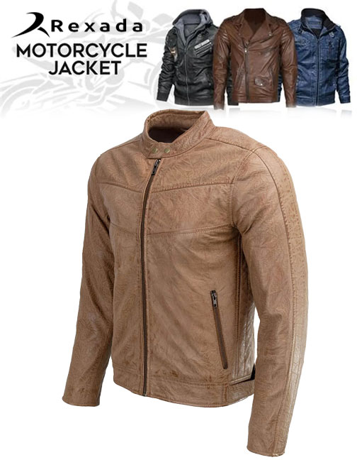 Men's-Saddle-‘Cafe-Racer’-Leather-Jacket