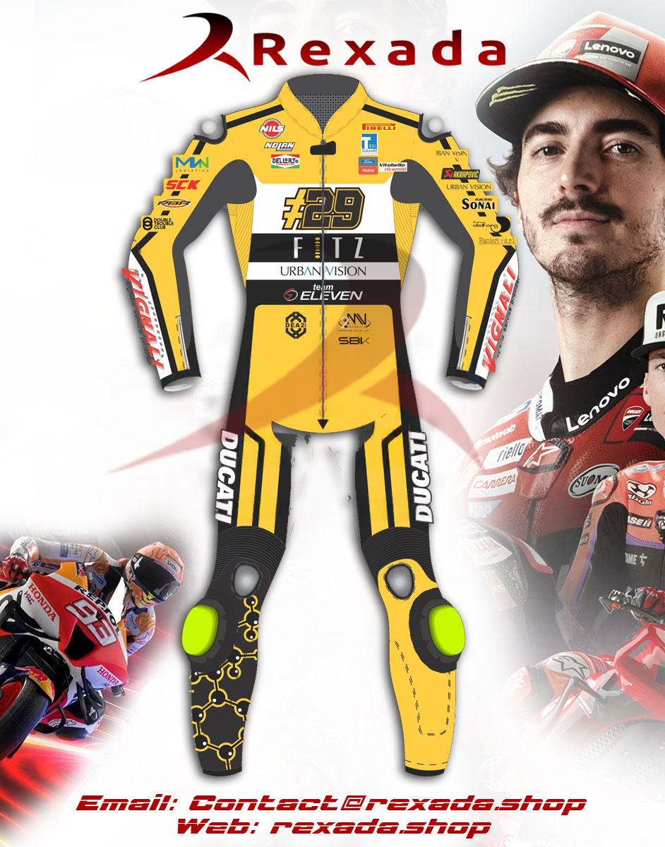 Motorcycle Body Suit Andrea Iannone Ducati SBK 2024