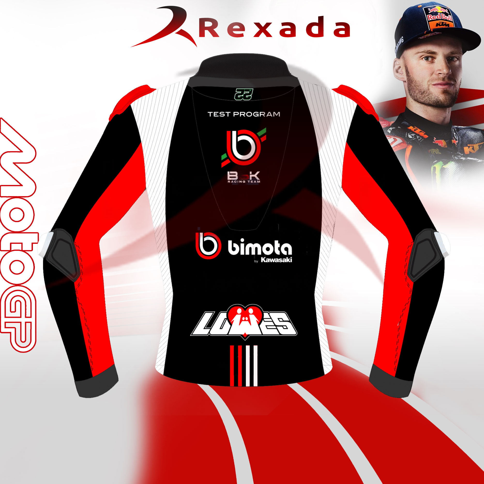 Riding Jacket Motorcycle Alex Lowes SBK 2025 WT