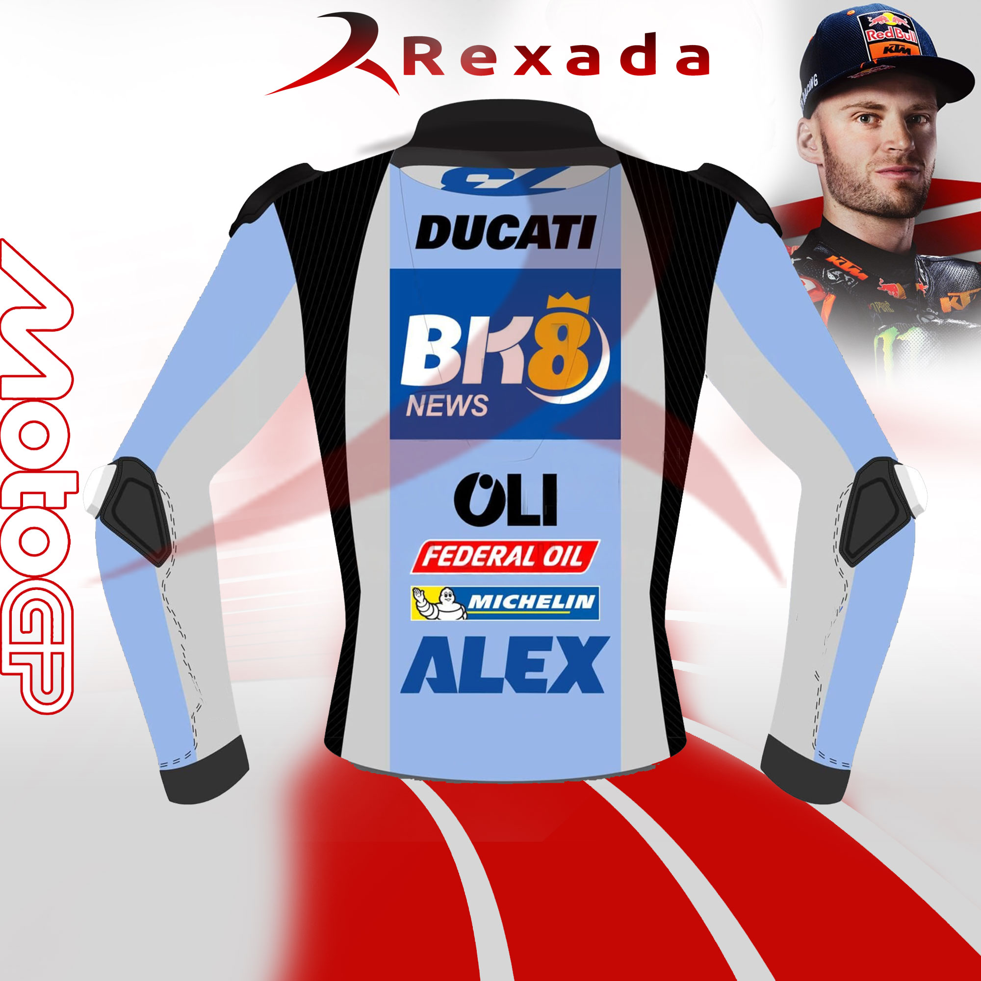 Motorbike Jacket Alex Marquez MotoGP 2025
