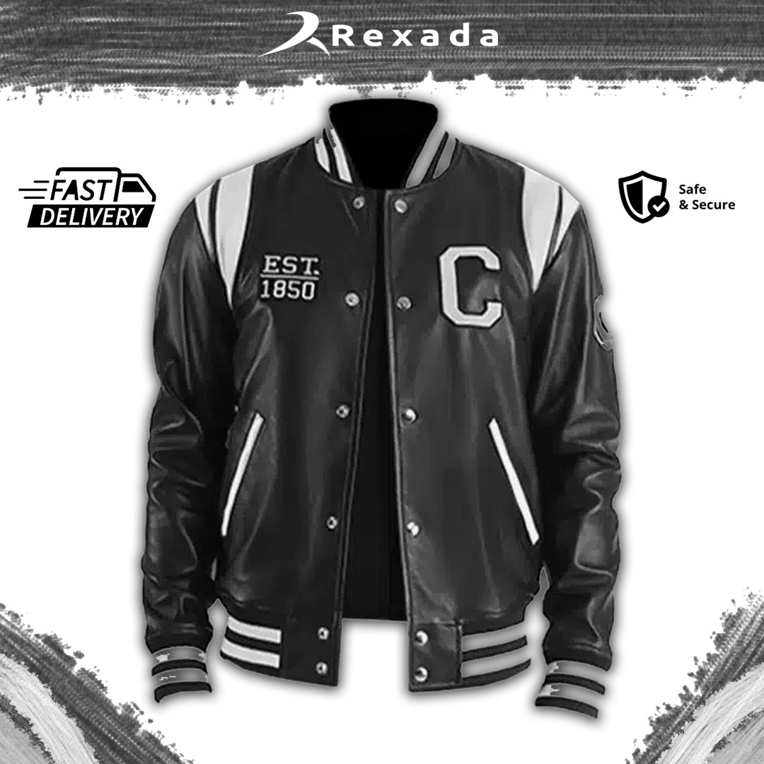 Rexada California Varsity Luxe Jacket – Illuminate Your Style with Modern Elegance