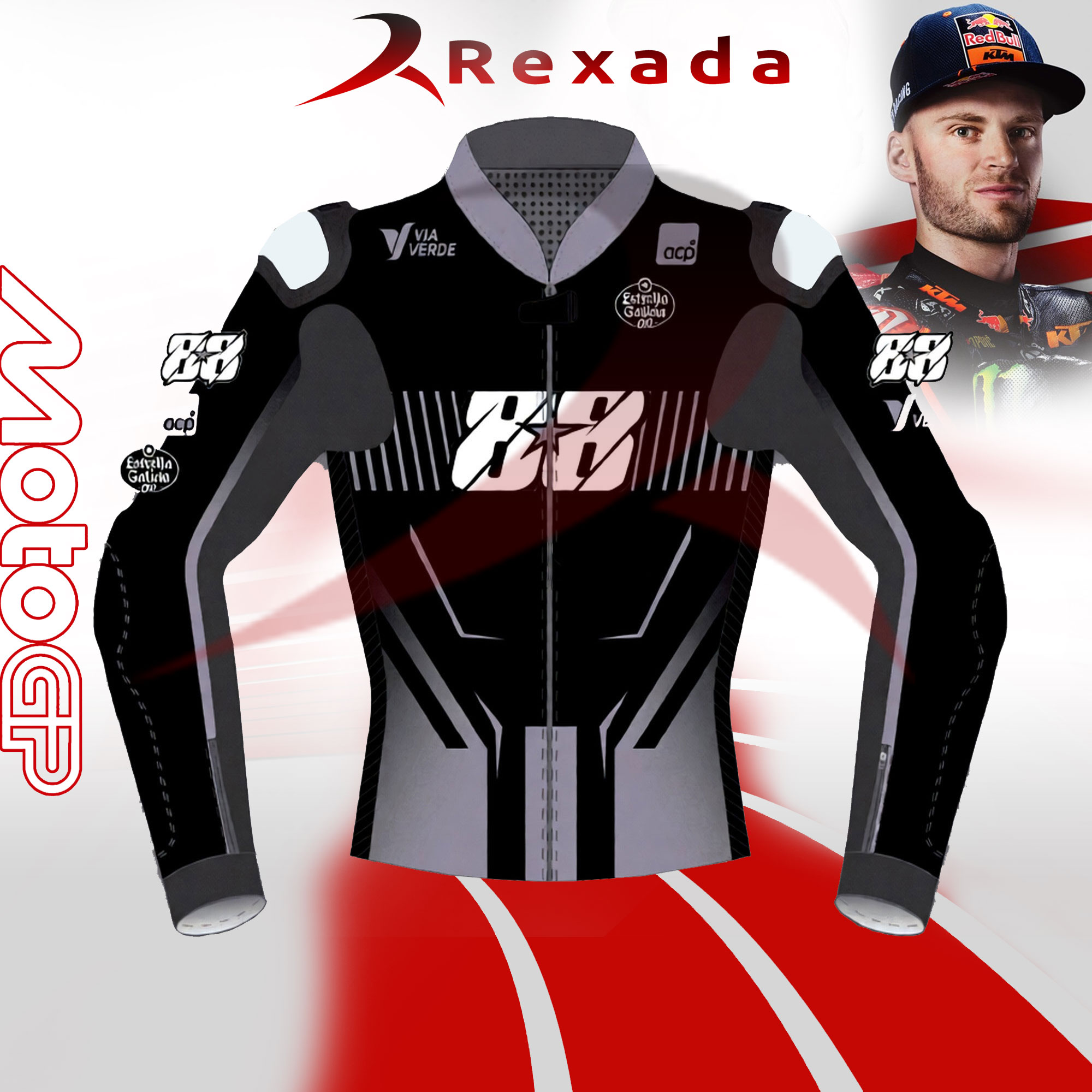 Racetrack Jacket Miguel Oliveira Winter Test 2024