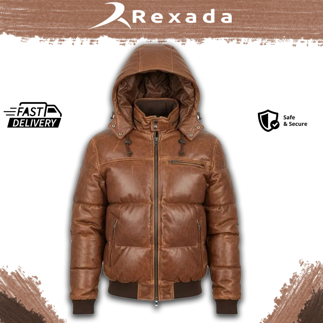 Rexada Novara Women’s Puffer Jacket | Quilted Faux Leather Coat | Luxe Winter WearRexada Novara Women’s Puffer Jacket | Quilted Faux Leather Coat | Luxe Winter Wear