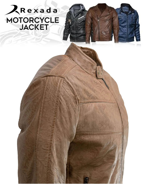 Men's-Saddle-‘Cafe-Racer’-Leather-Jacket