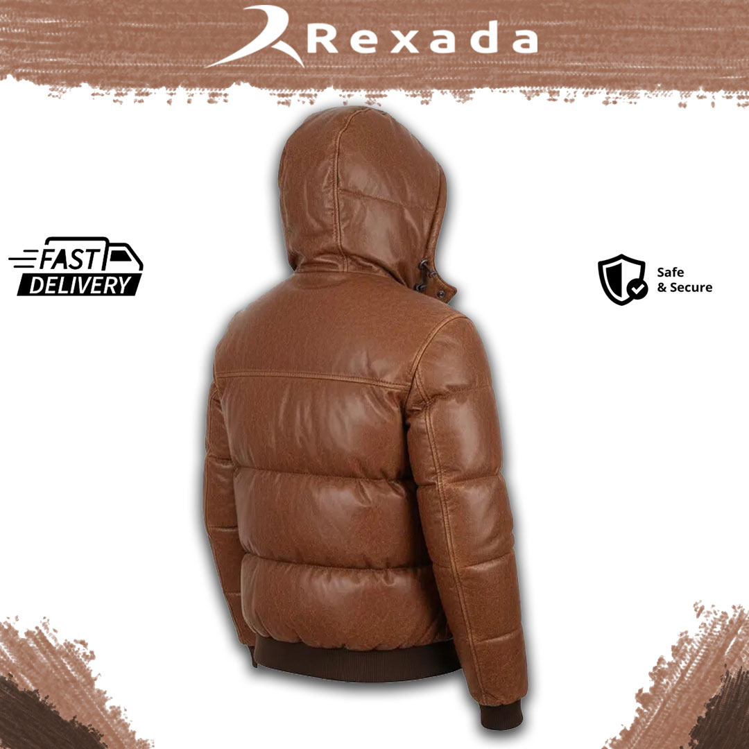 Rexada Novara Women’s Puffer Jacket | Quilted Faux Leather Coat | Luxe Winter WearRexada Novara Women’s Puffer Jacket | Quilted Faux Leather Coat | Luxe Winter Wear