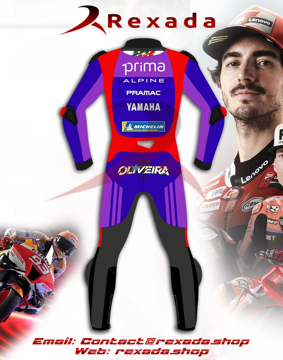 Yamaha Race Leathers Miguel Oliveira MotoGP 2025