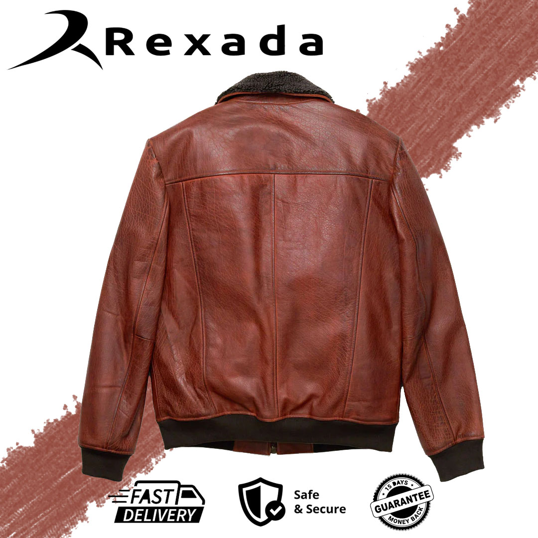 Buffalo Grain Maverick Leather Bomber Jacket – Limited Edition