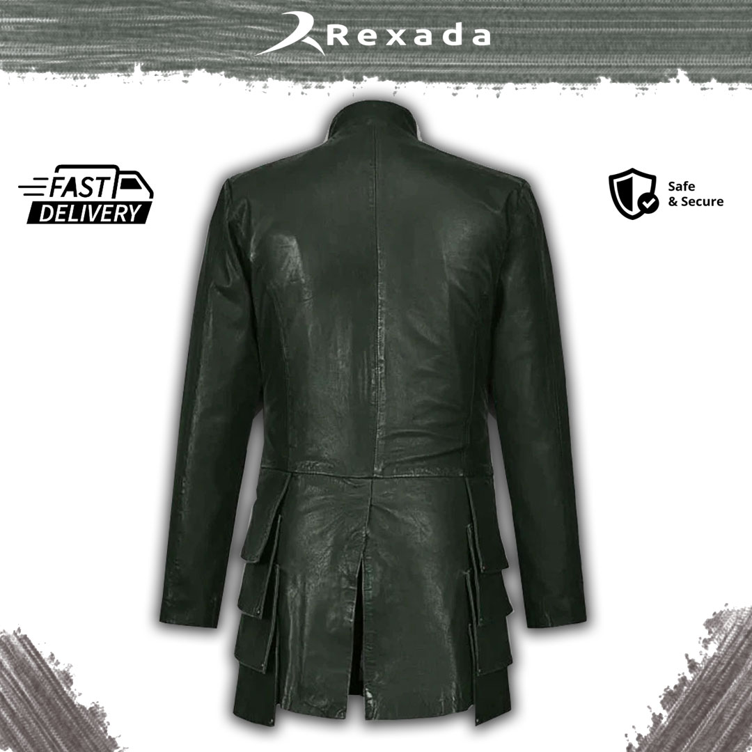 Rexada Chris Pine Dungeons & Dragons Leather Trench Coat – Heroic Style Meets Legendary Craftsmanship