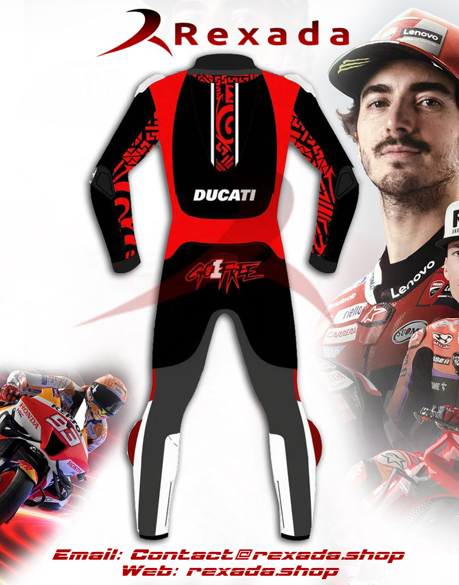 Francesco Bagnaia Race Suit Winter Test 2025