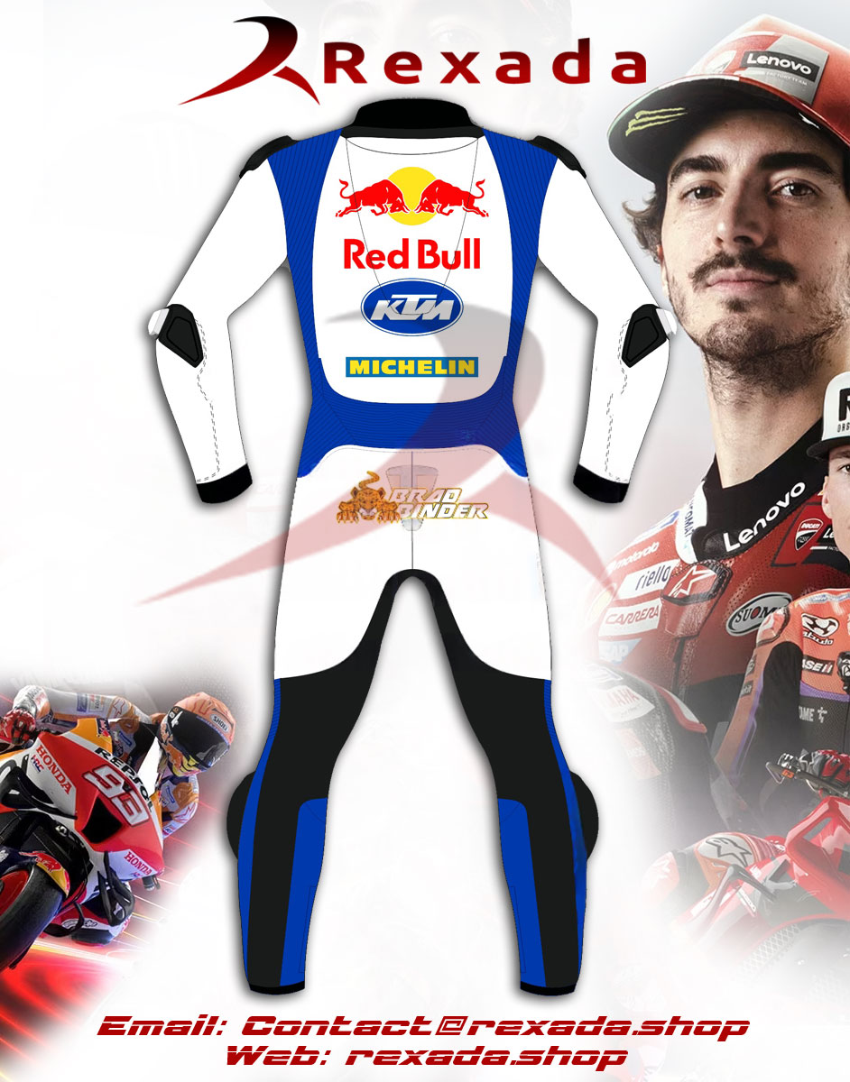 White Biker Suit Jack Miller GP 2024