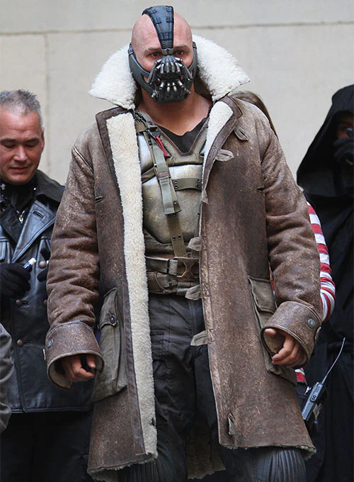 Rexada Tom Hardy “The Dark Knight Rises” Leather Trench Coat – Power, Presence, and Precision