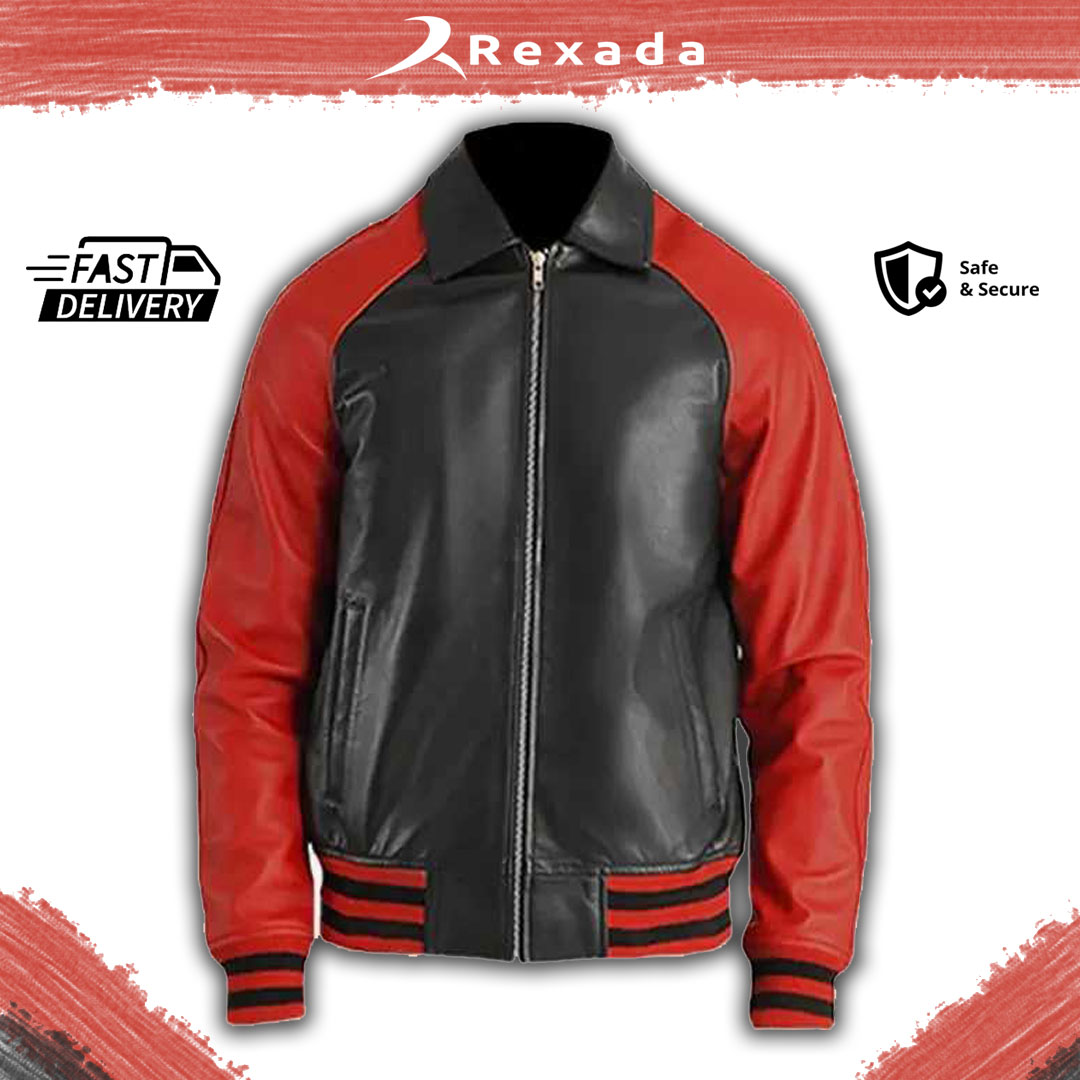 Rexada Vanguard Varsity Leather Jacket – Redefining Power, Heritage, and Modern Edge