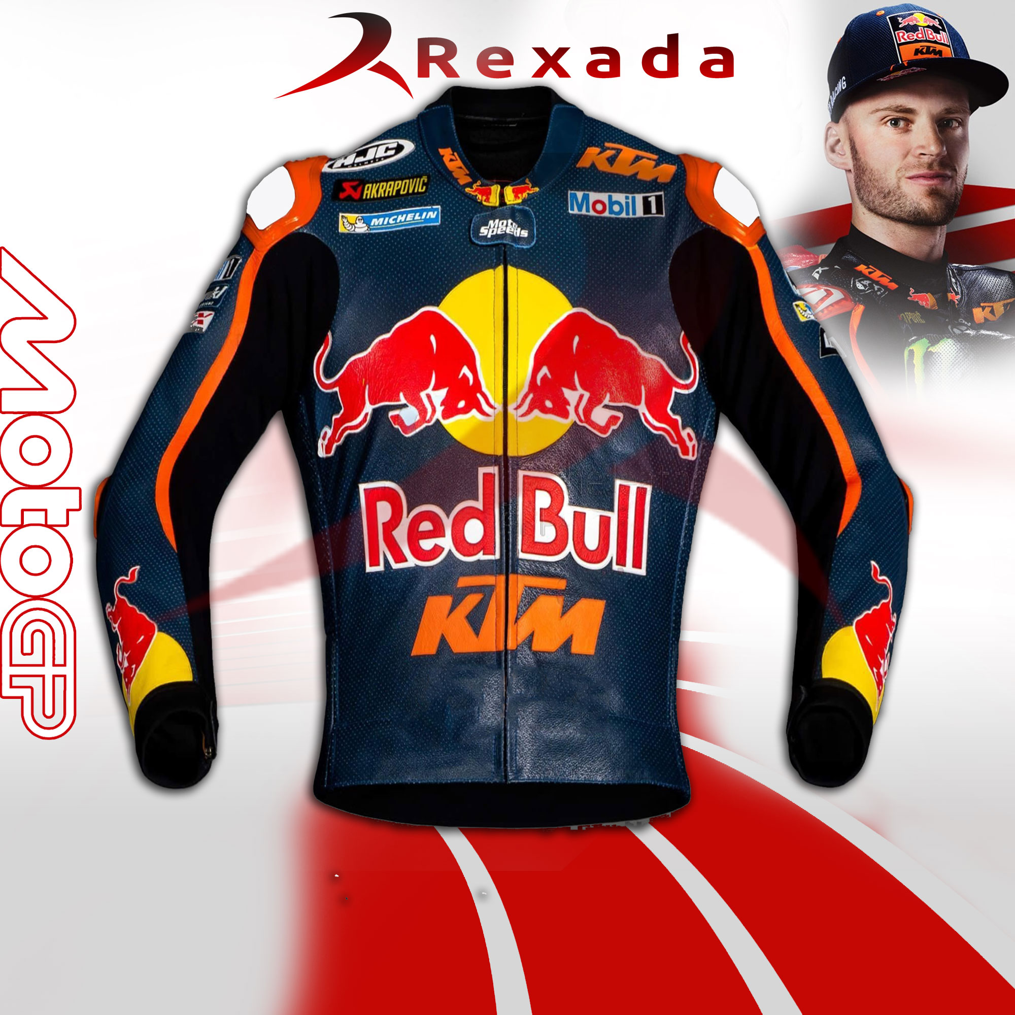 Riding Jacket Leather Maverick Vinales KTM MotoGP 2025