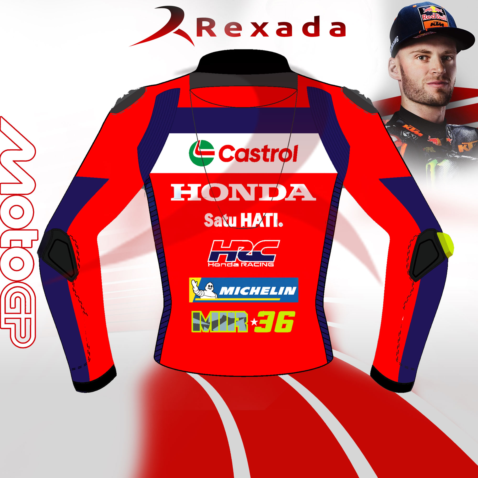 Honda Rider Jacket Joan Mir MotoGP 2025