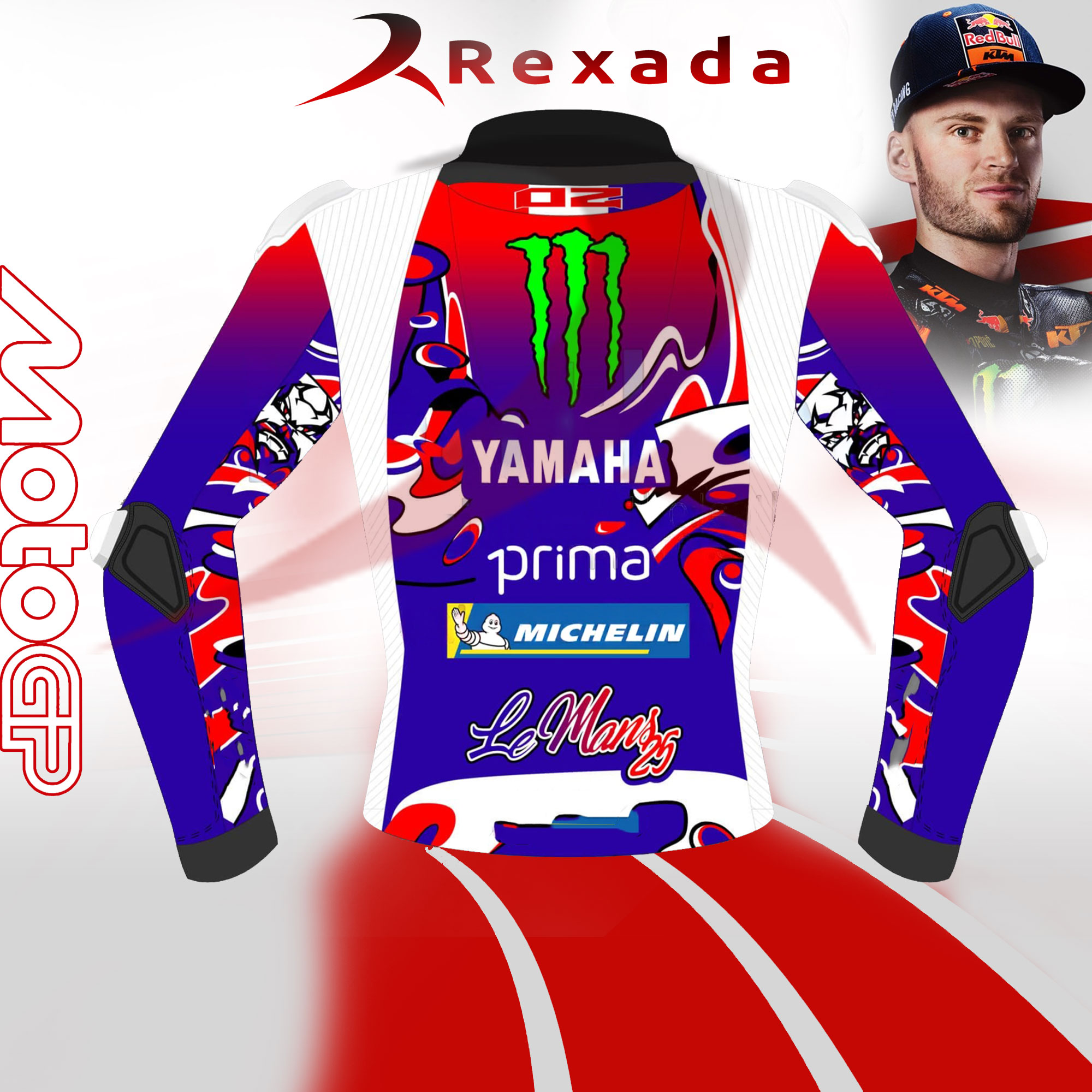 Fabio Quartararo Racing Jacket MotoGP 2025 Le Mans