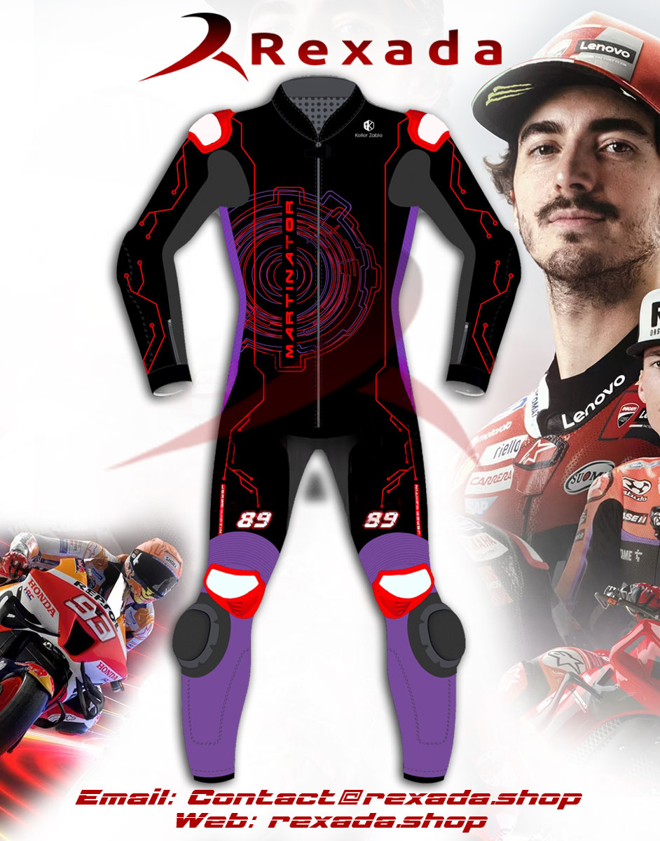 Jorge Martin Leathers Winter Test 2024