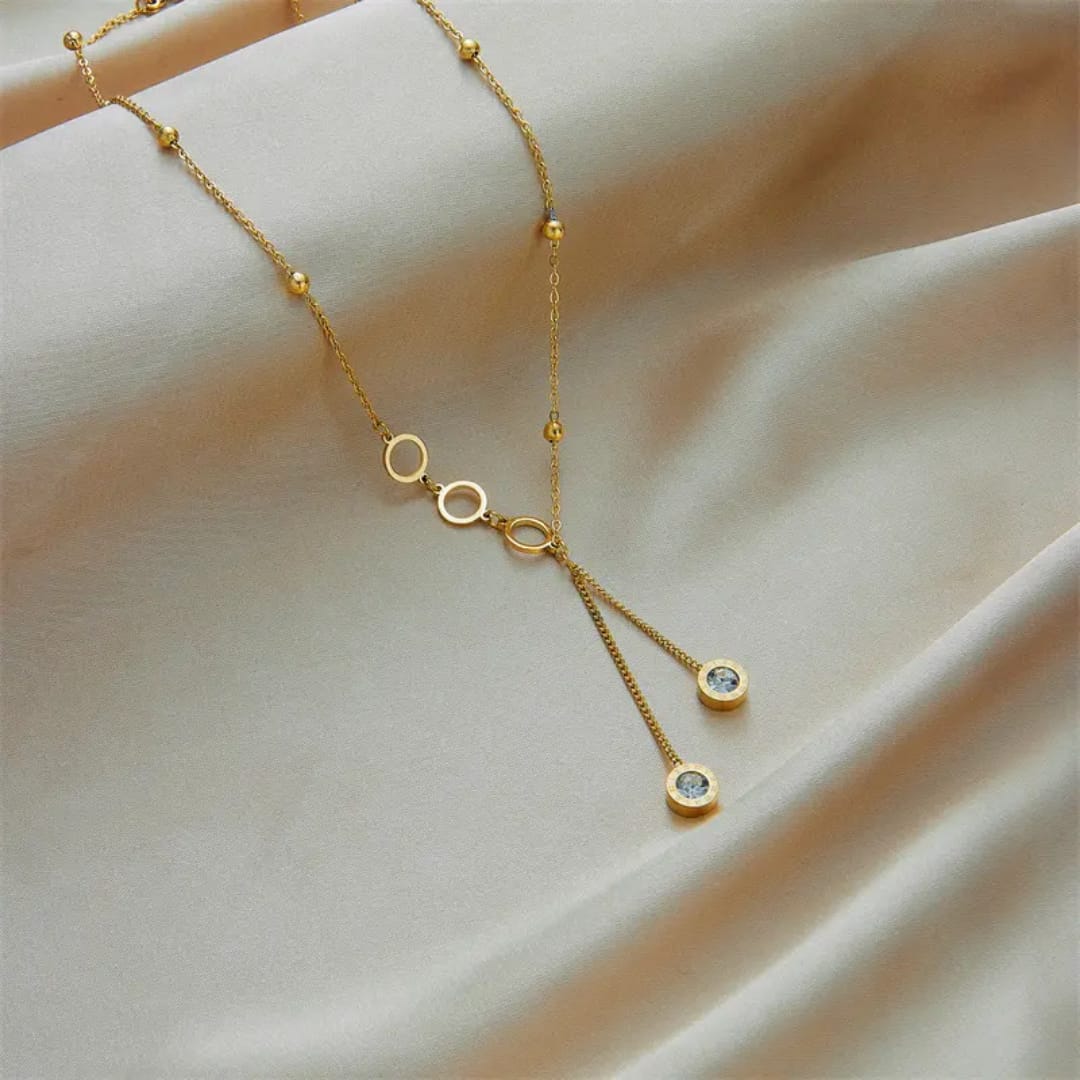 Elegant Golden Plated Necklace