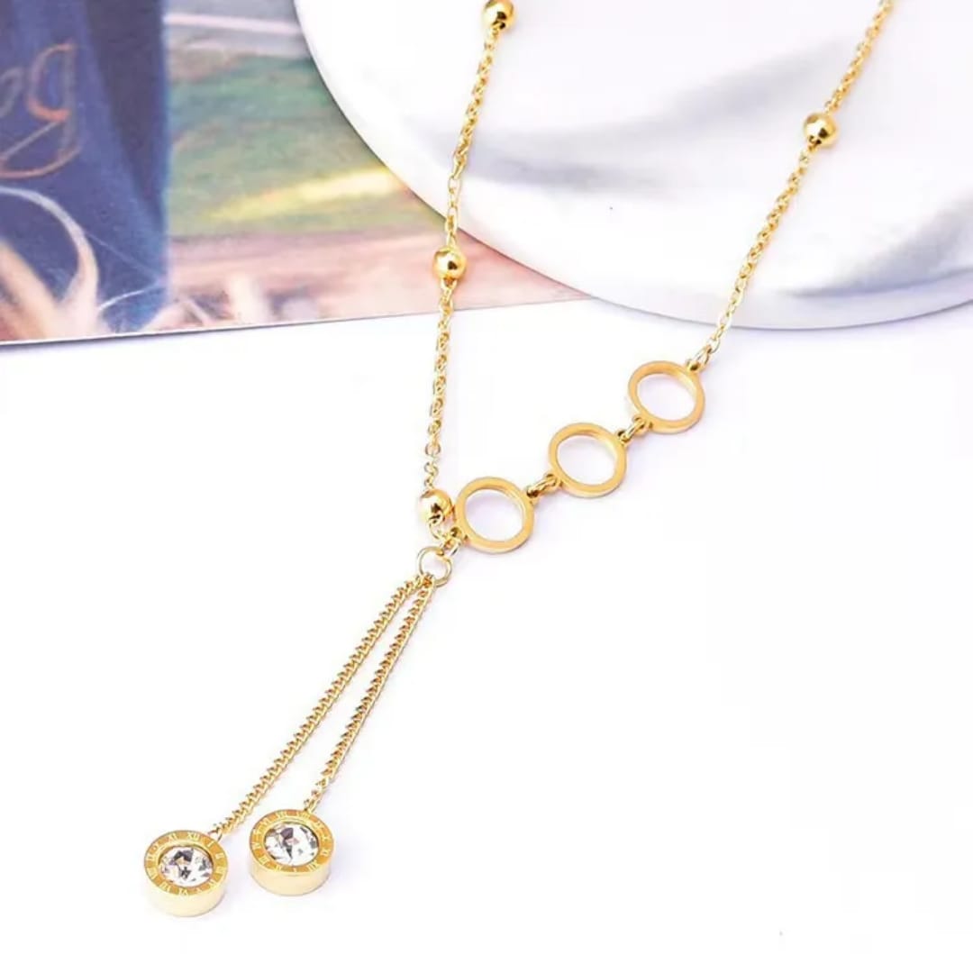 Elegant Golden Plated Necklace