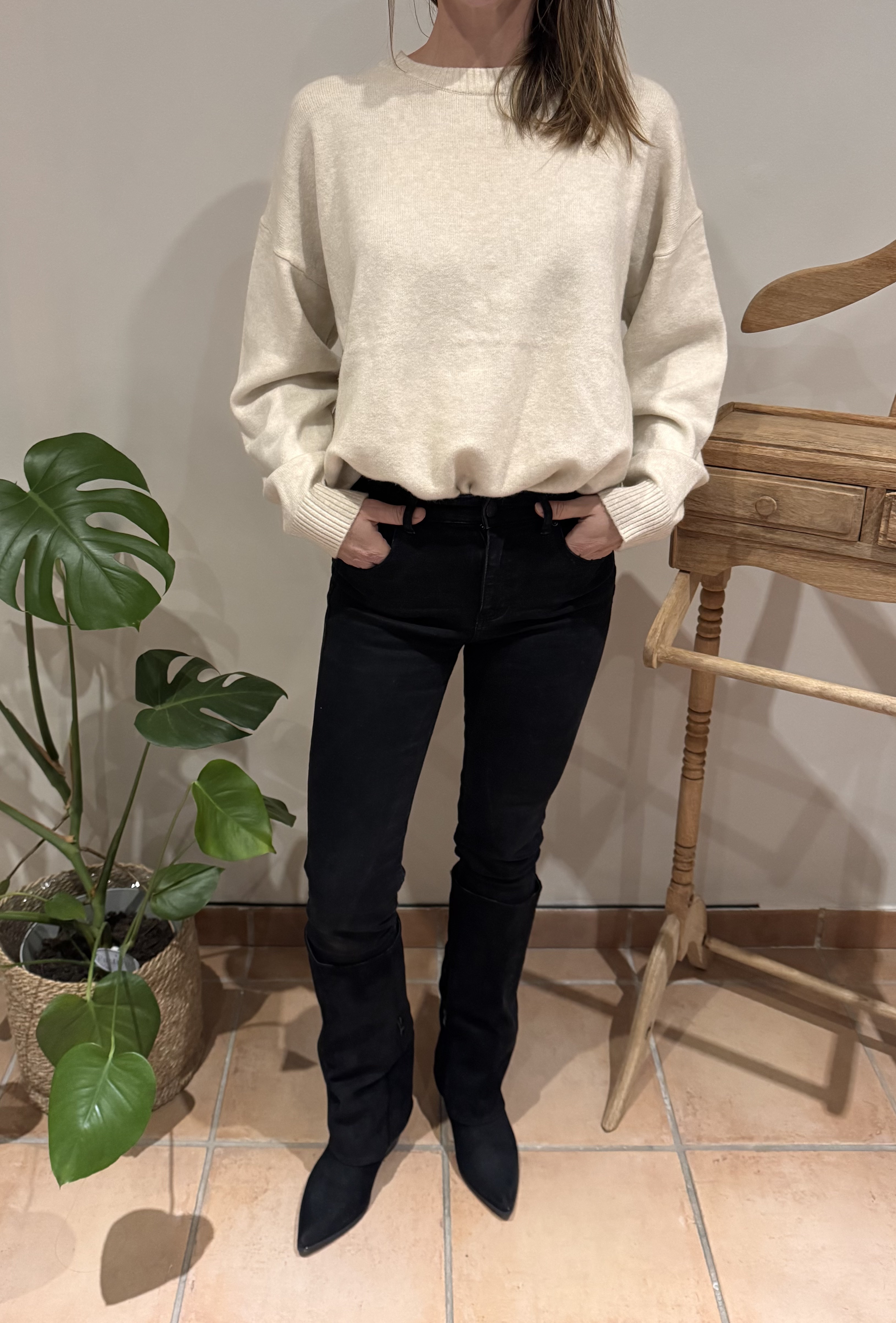 Pull Chloé beige