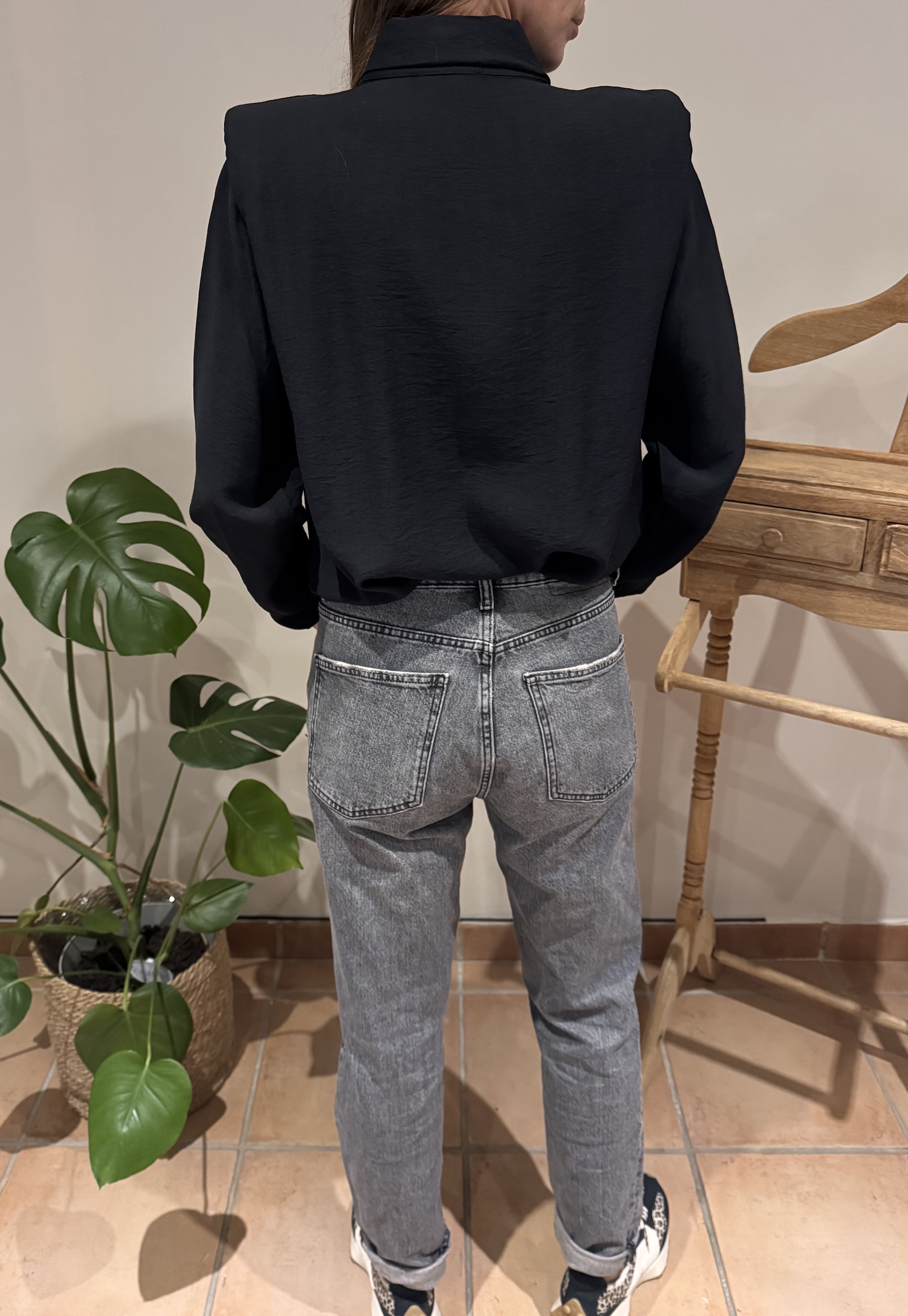 Chemise Félicie noir