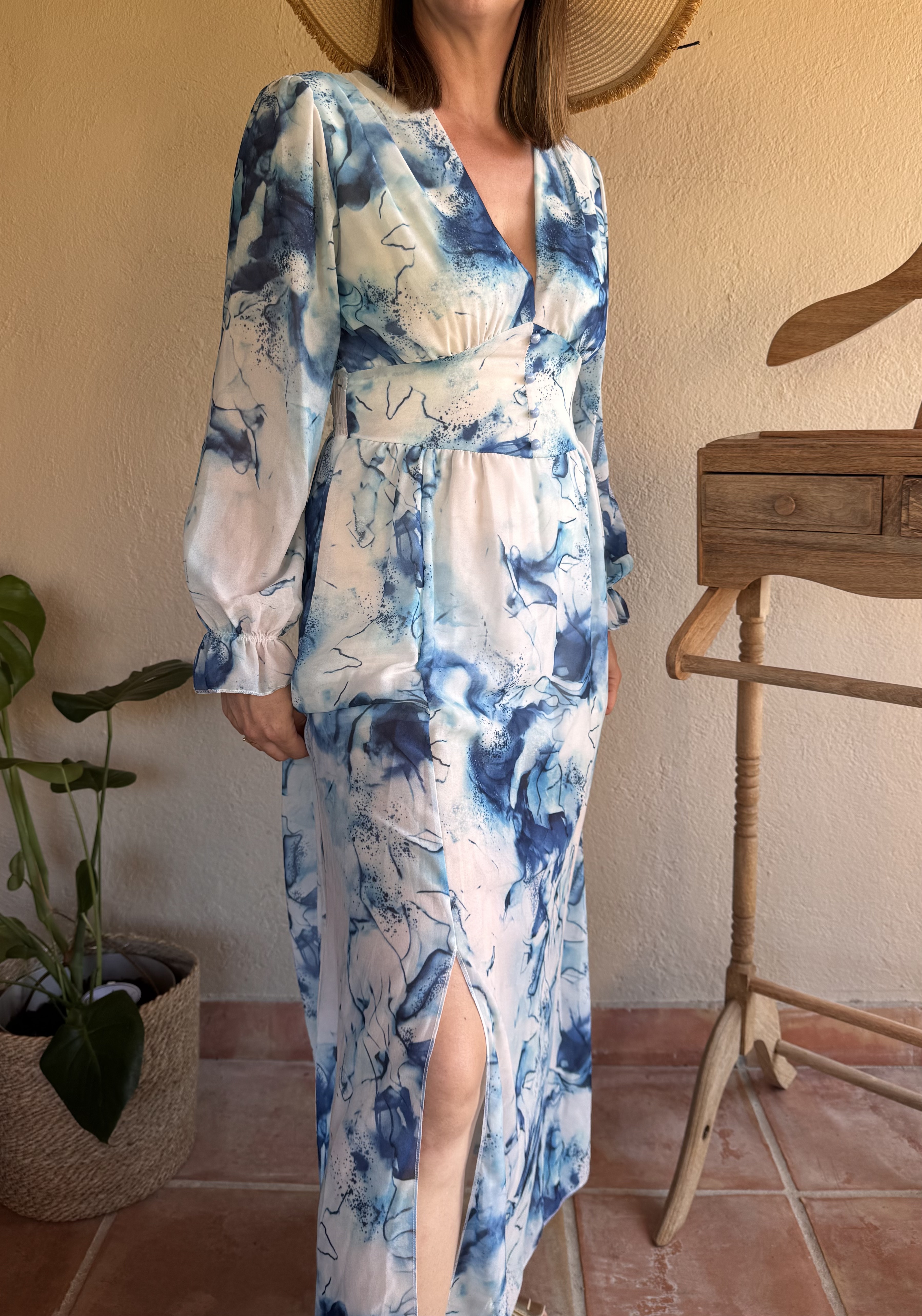 Robe manches longues