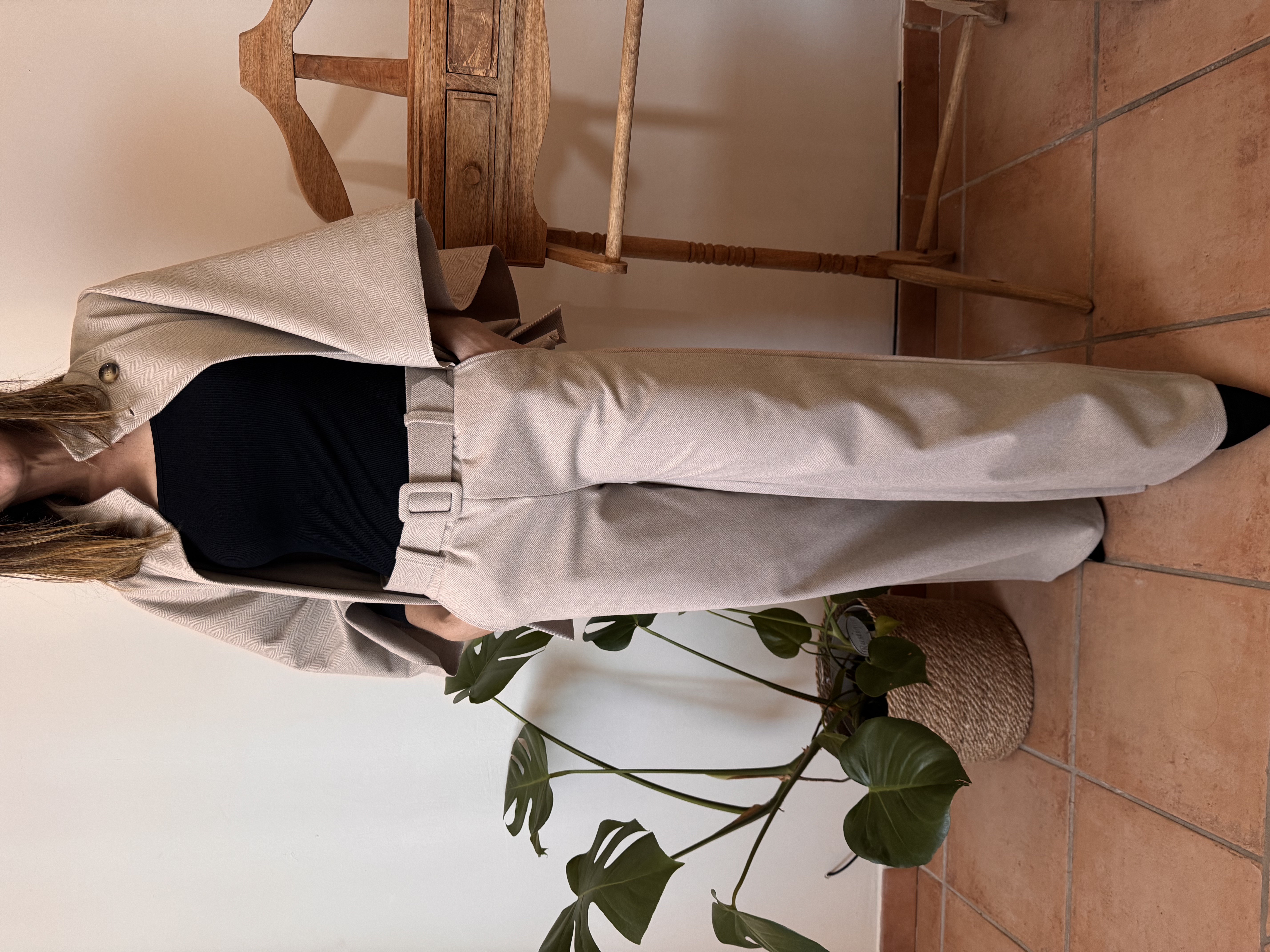 Pantalon Olympe beige