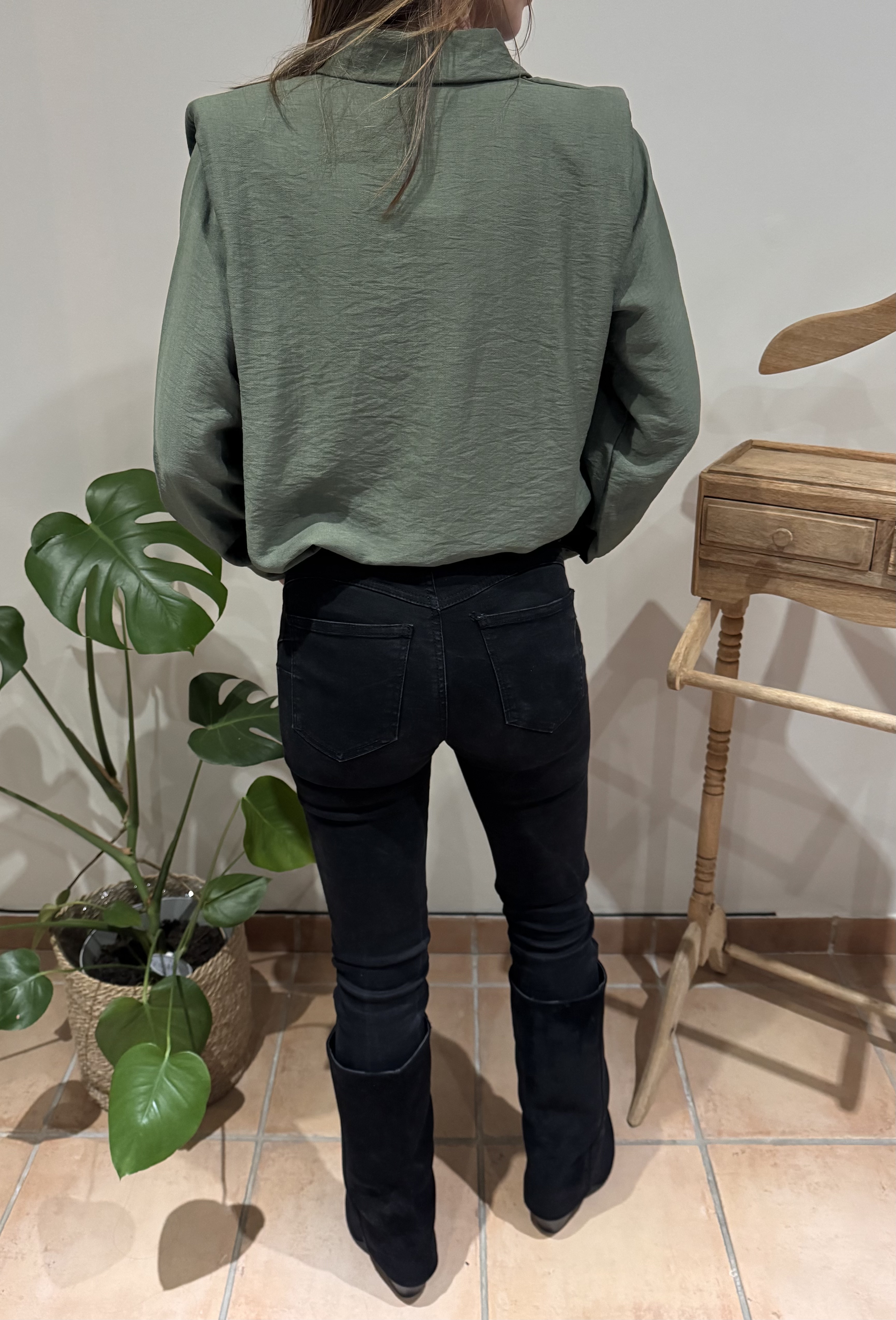 Chemise Félicie kaki