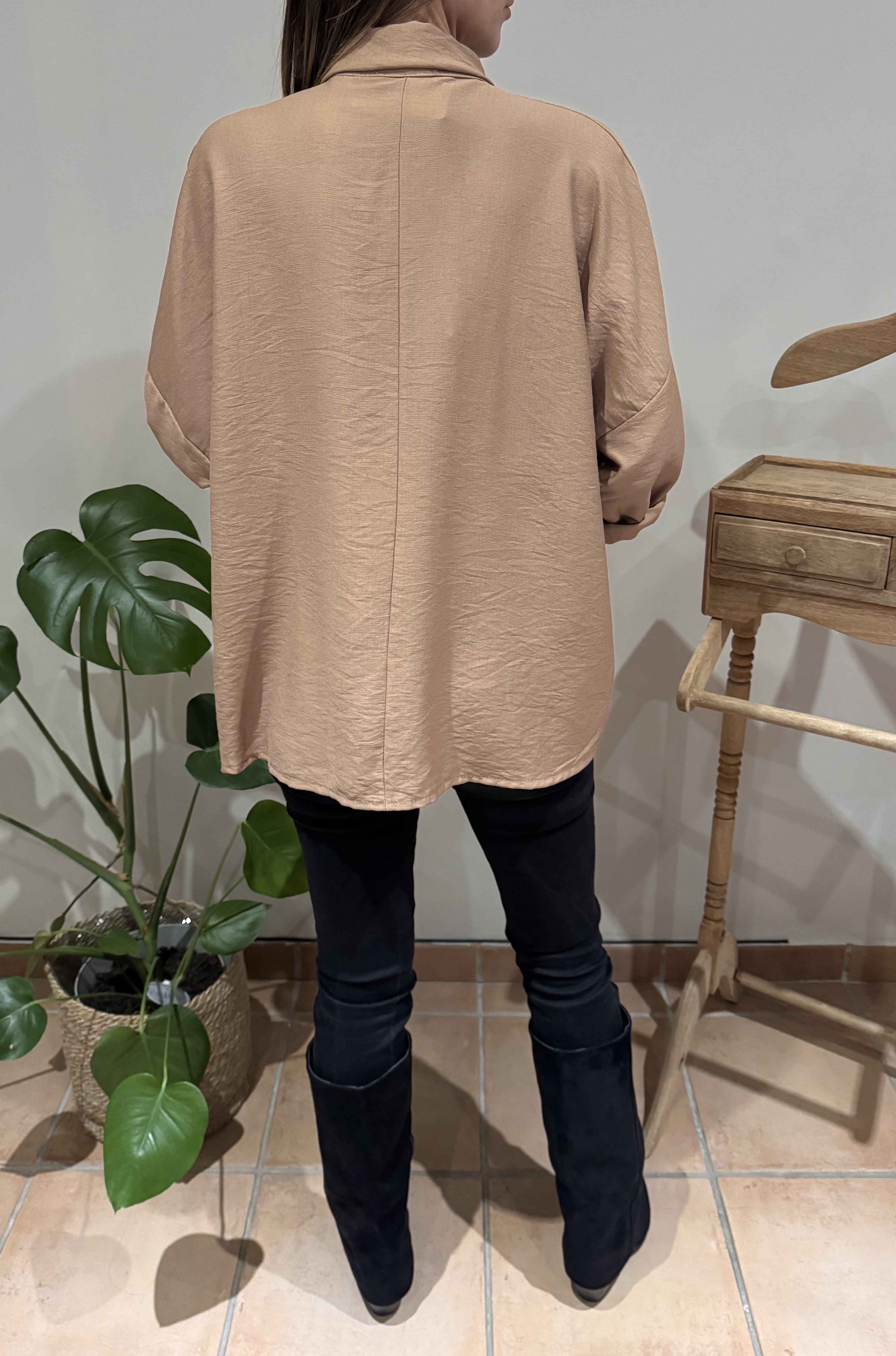 Blouse Malorie camel