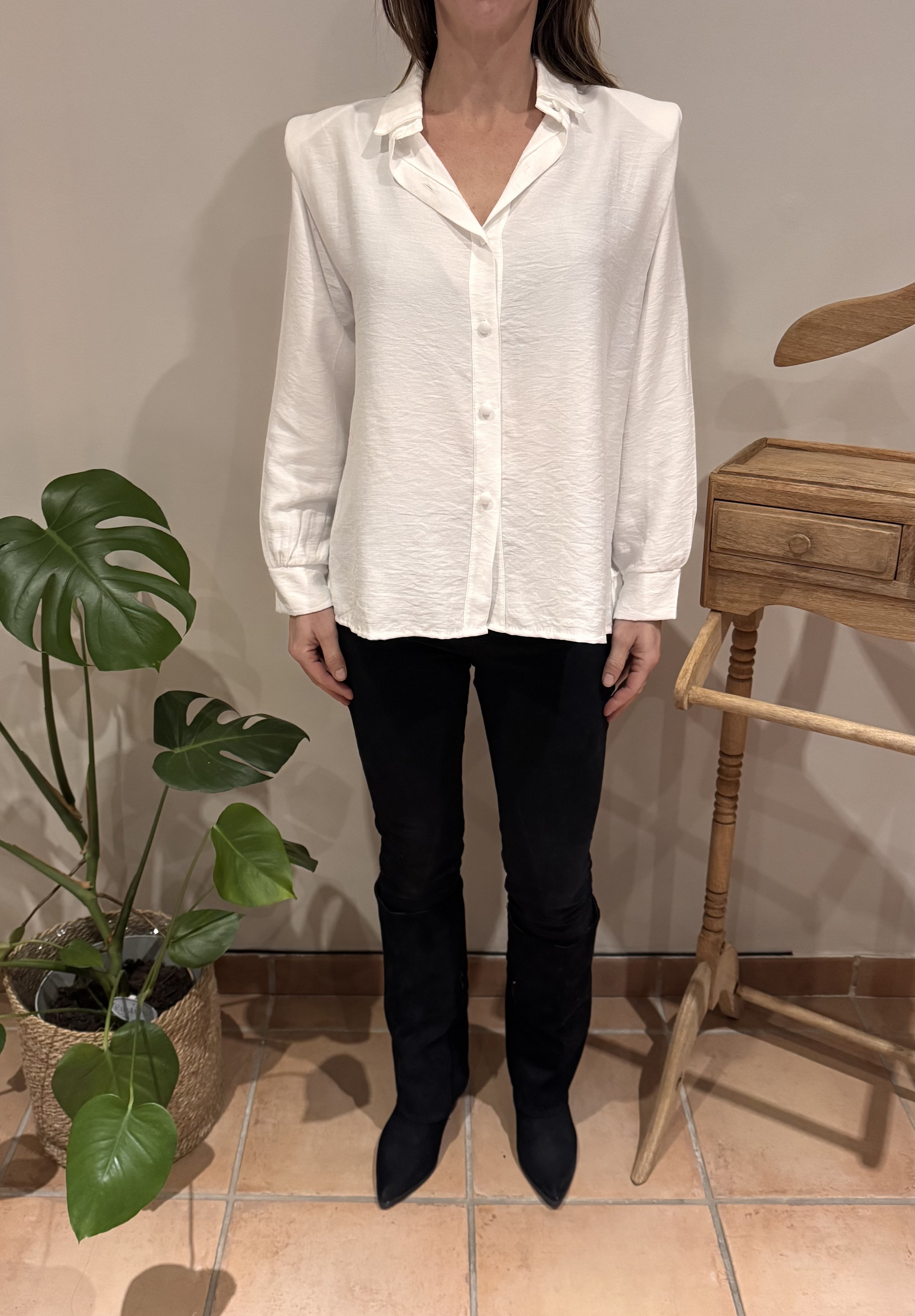 Chemise Félicie blanc