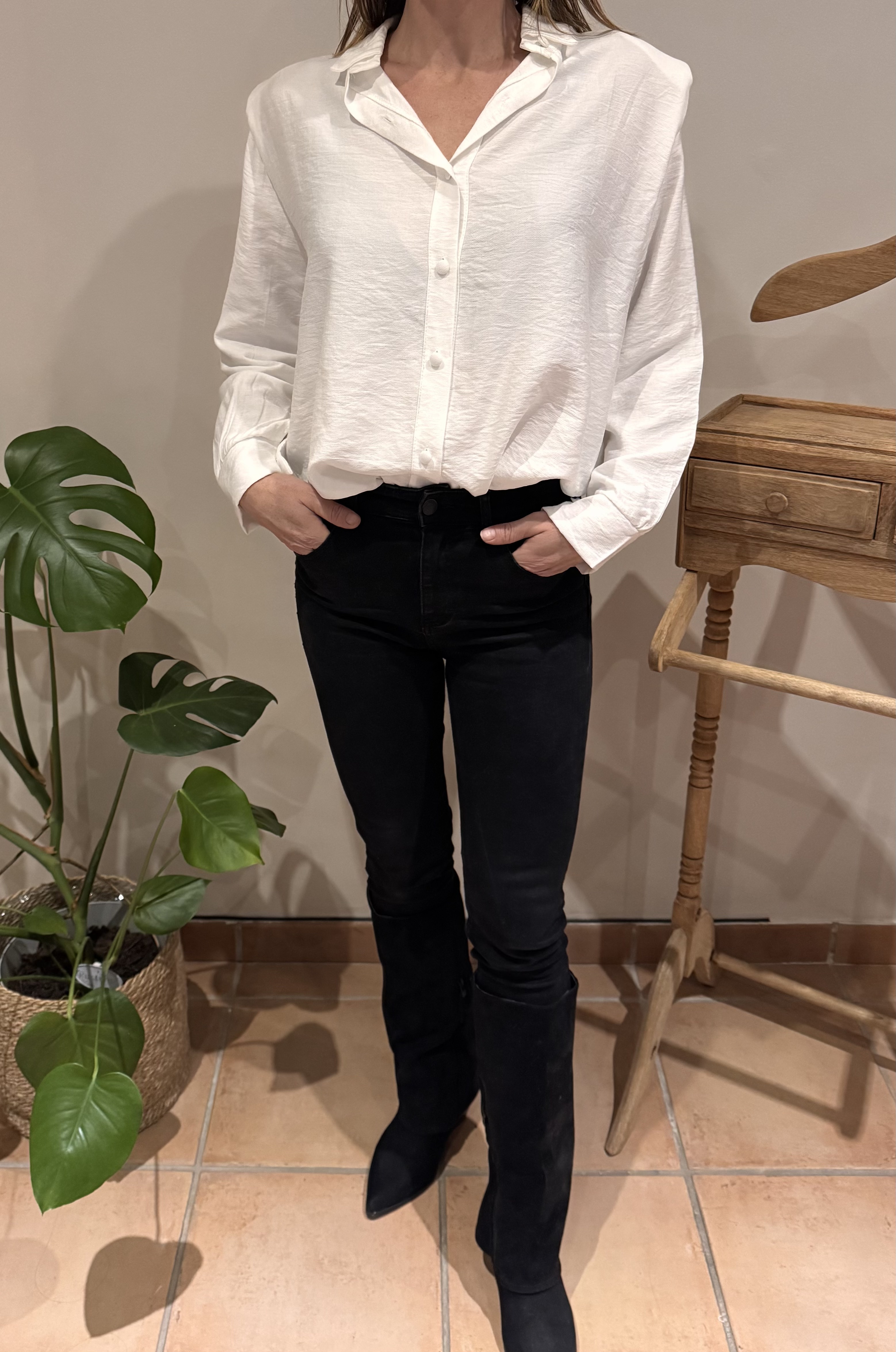 Chemise Félicie blanc